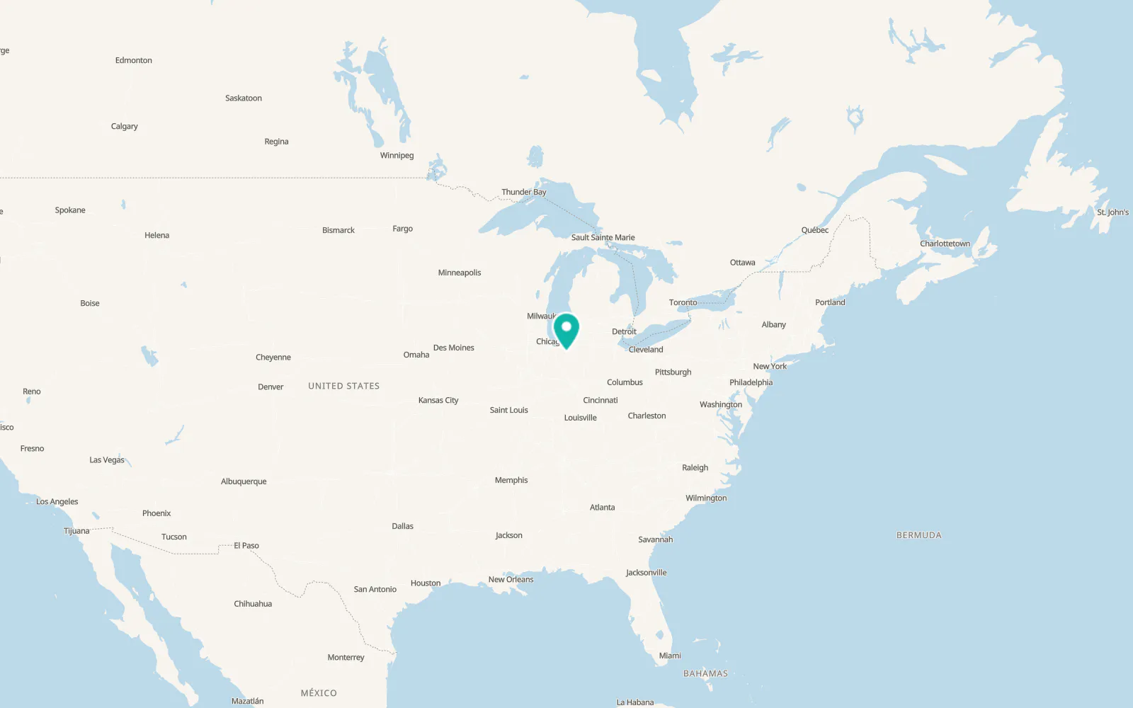 Map of Knox