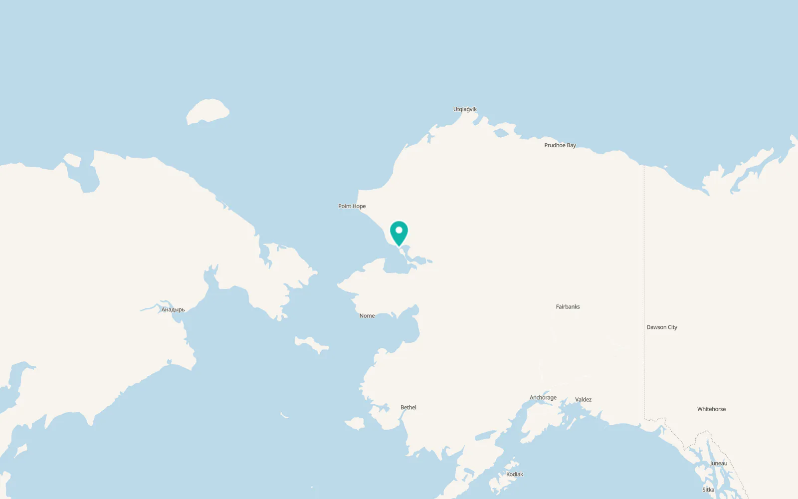 Map of Kotzebue