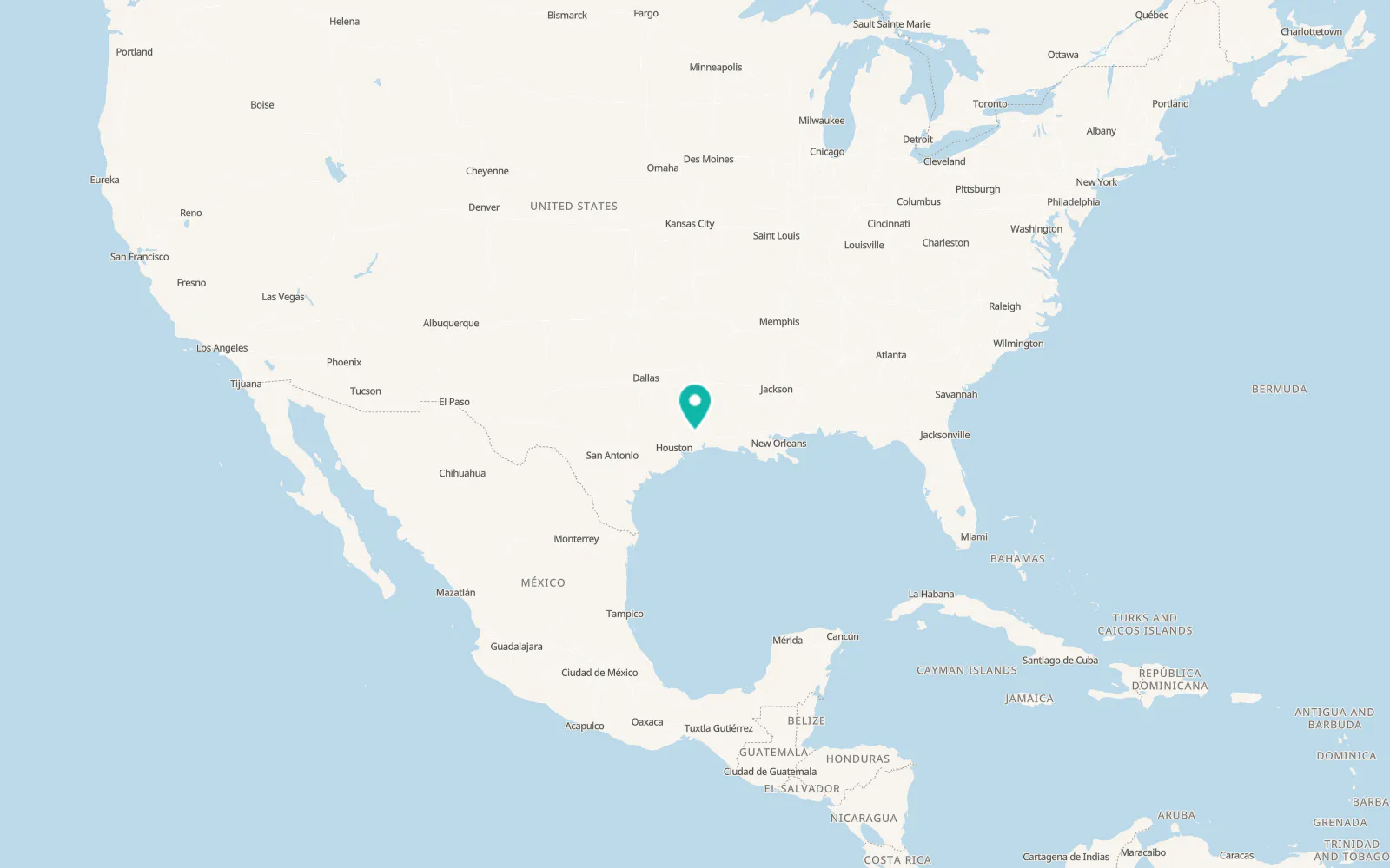 Map of Kountze