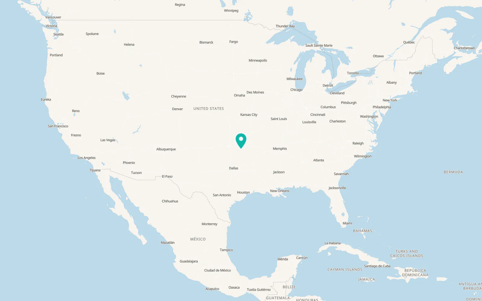 Map of Krebs