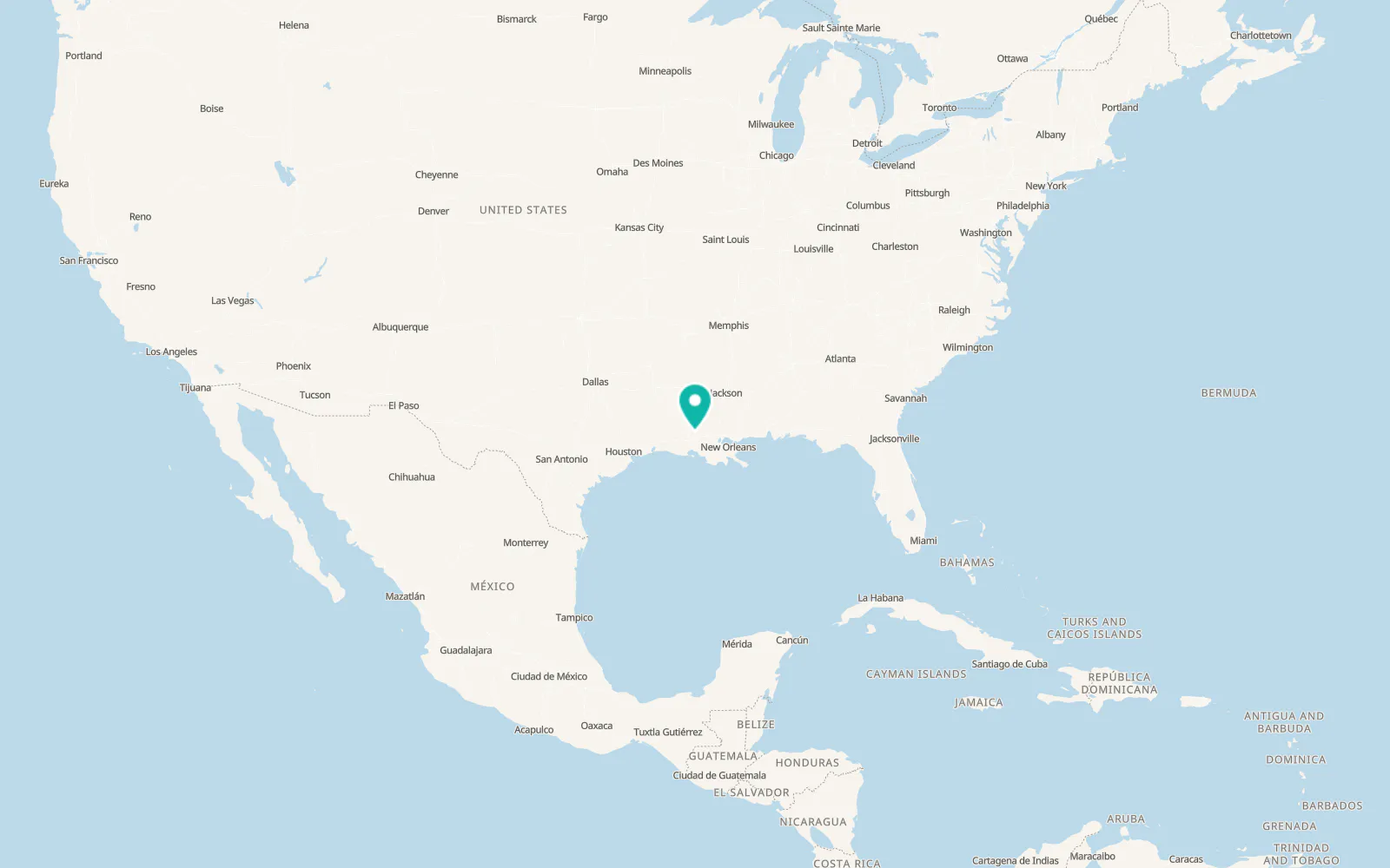Map of Krotz Springs