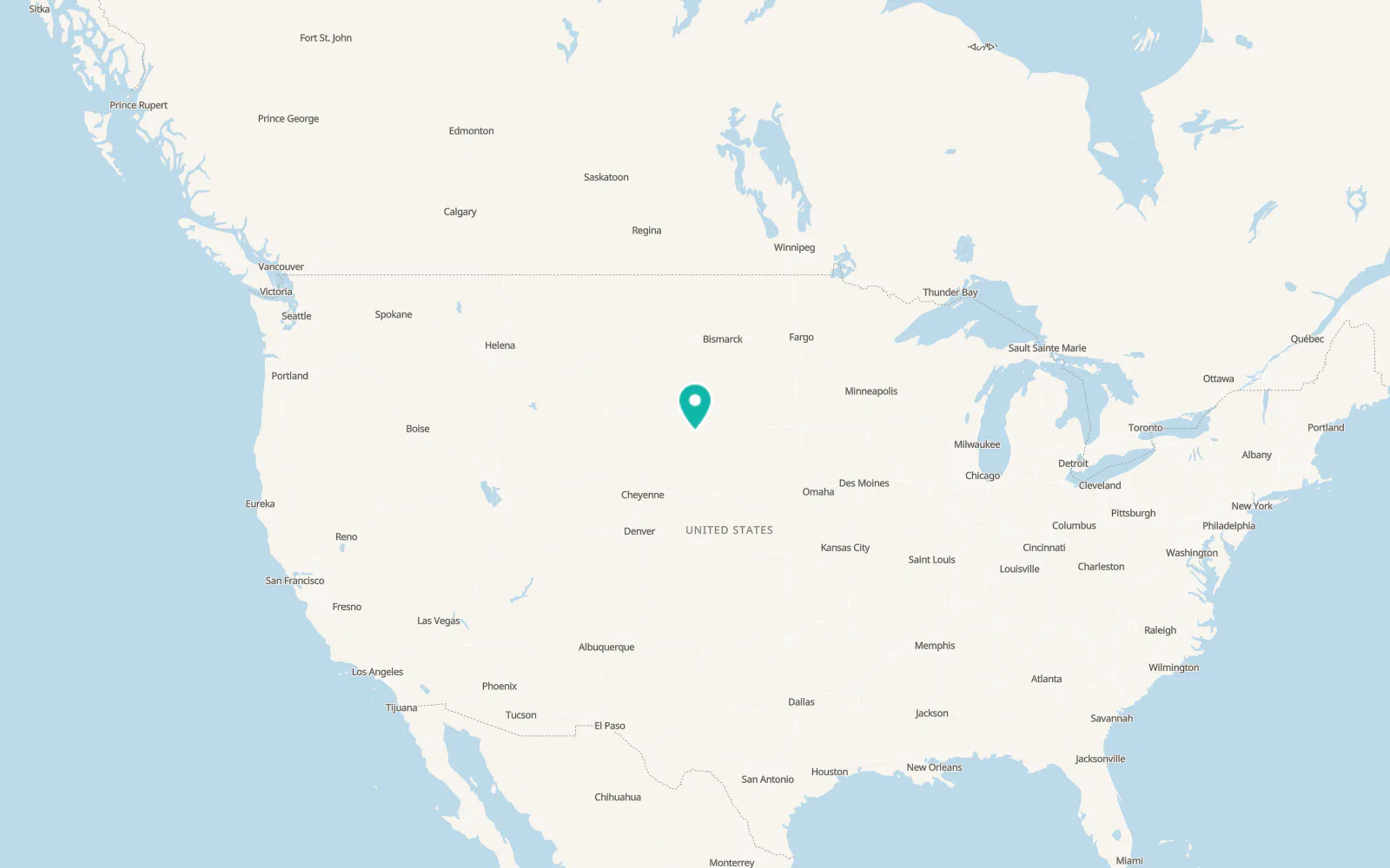Map of Kyle