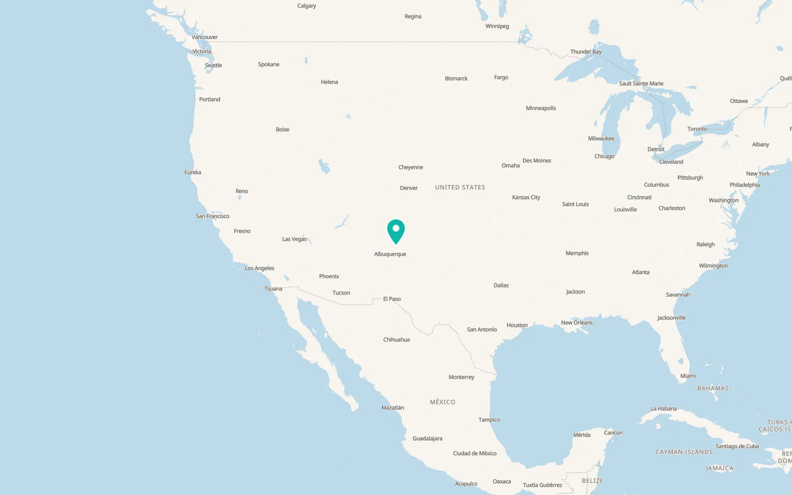 Map of La Cienega