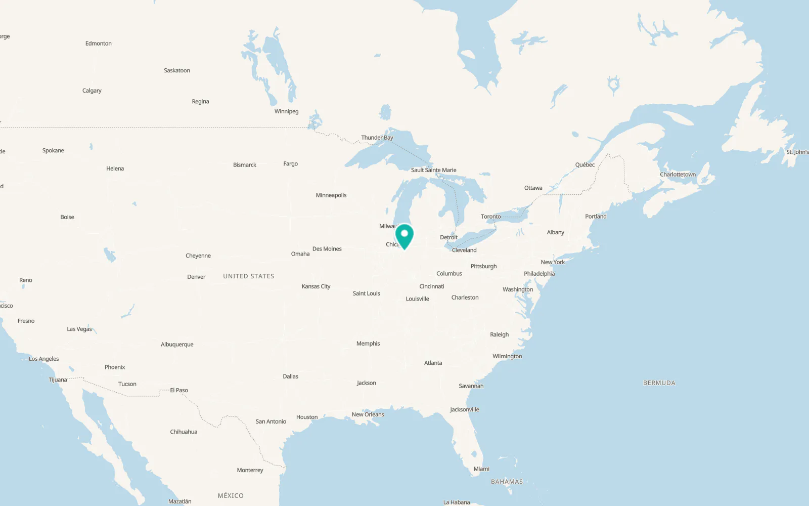 Map of La Crosse