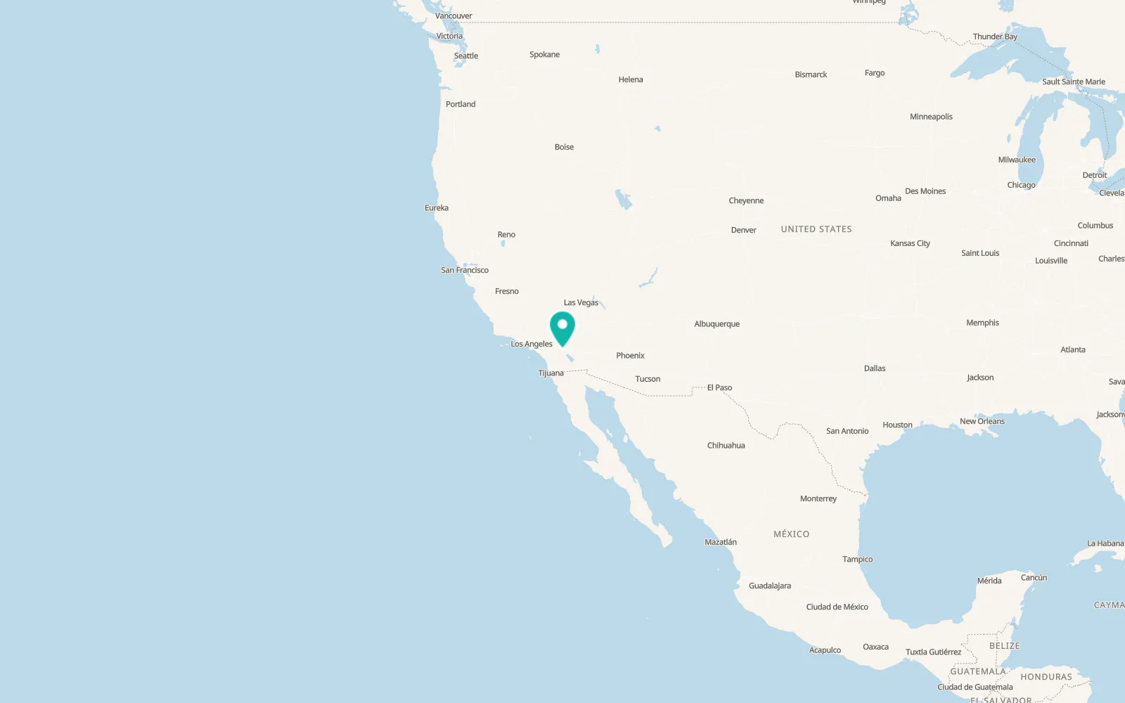 Map of La Quinta