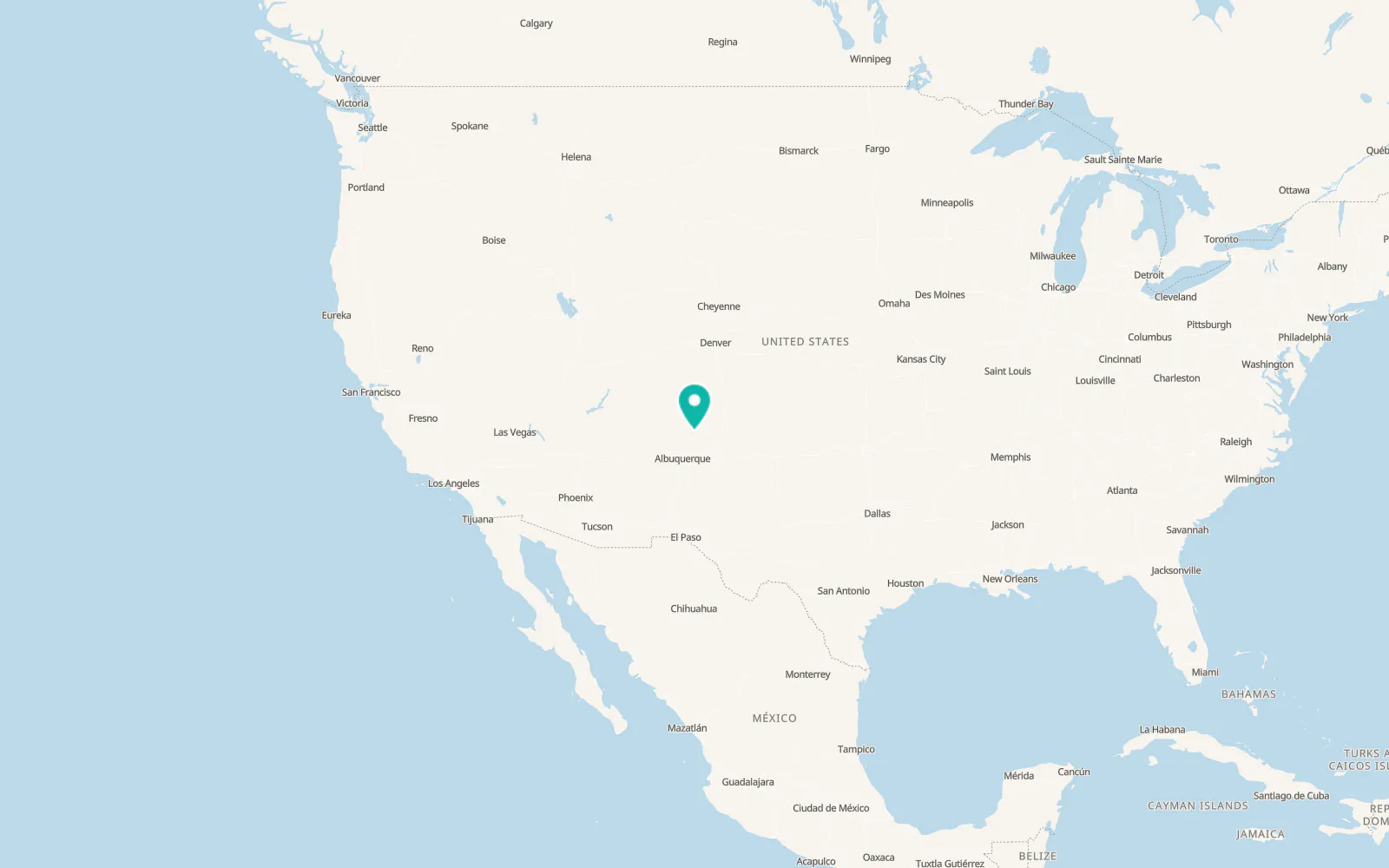 Map of La Villita