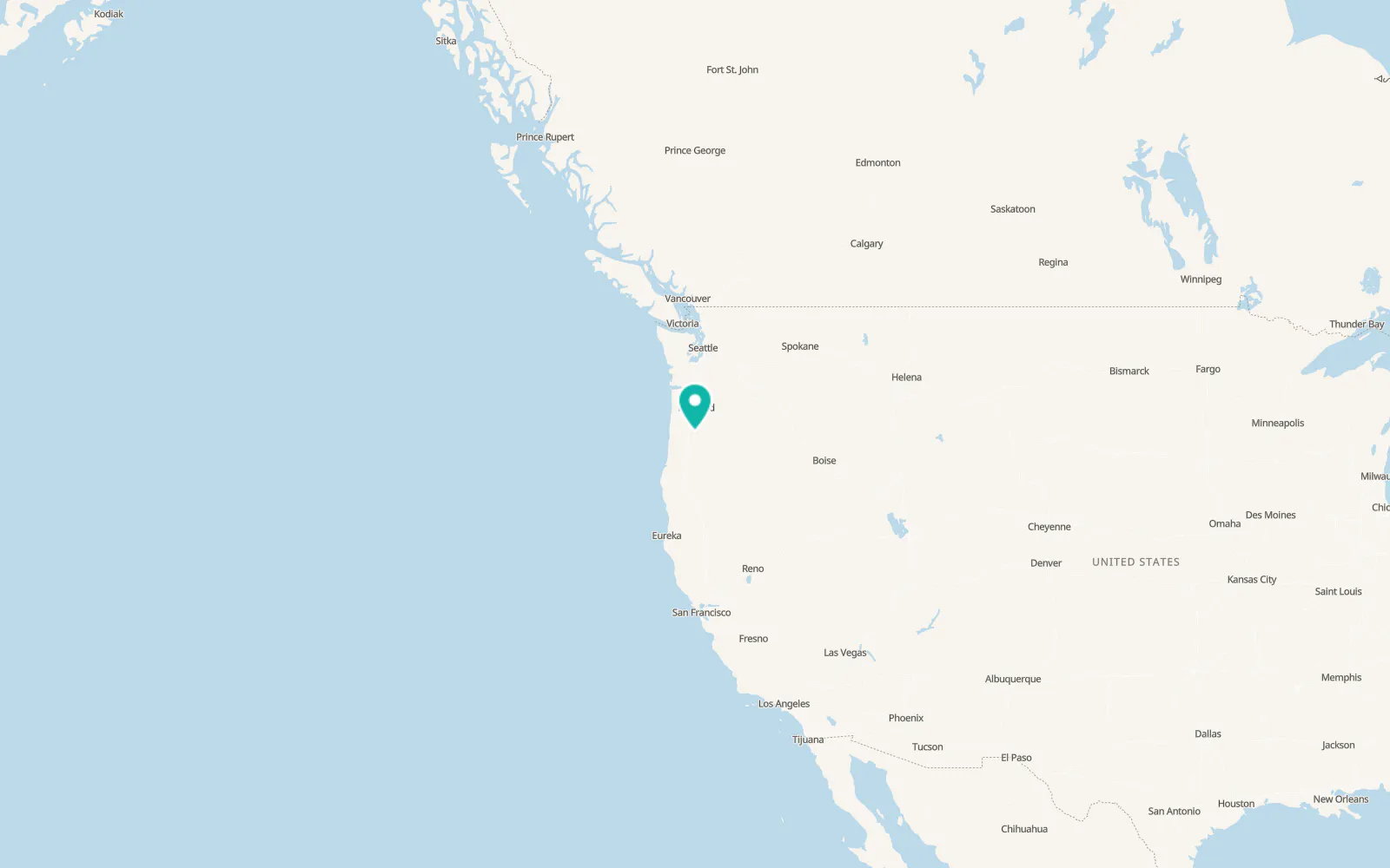 Map of Lacomb