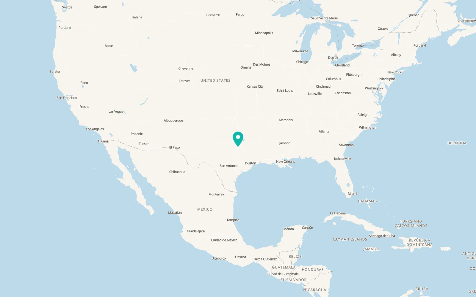 Map of Lacy-Lakeview