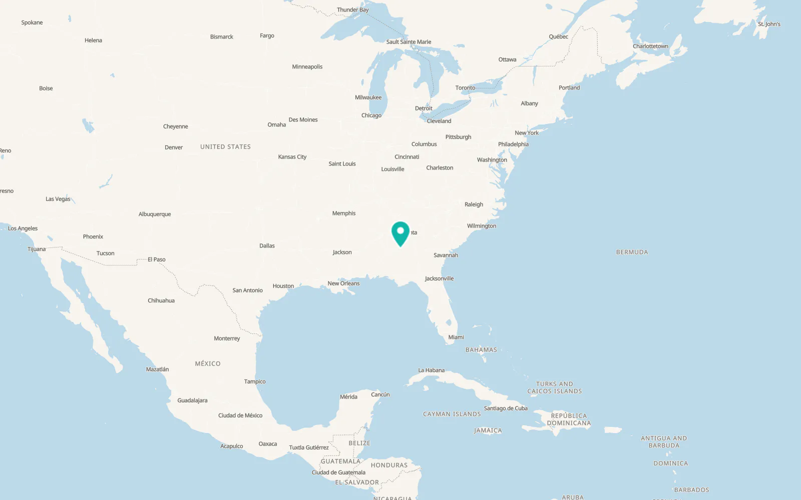 Map of Ladonia