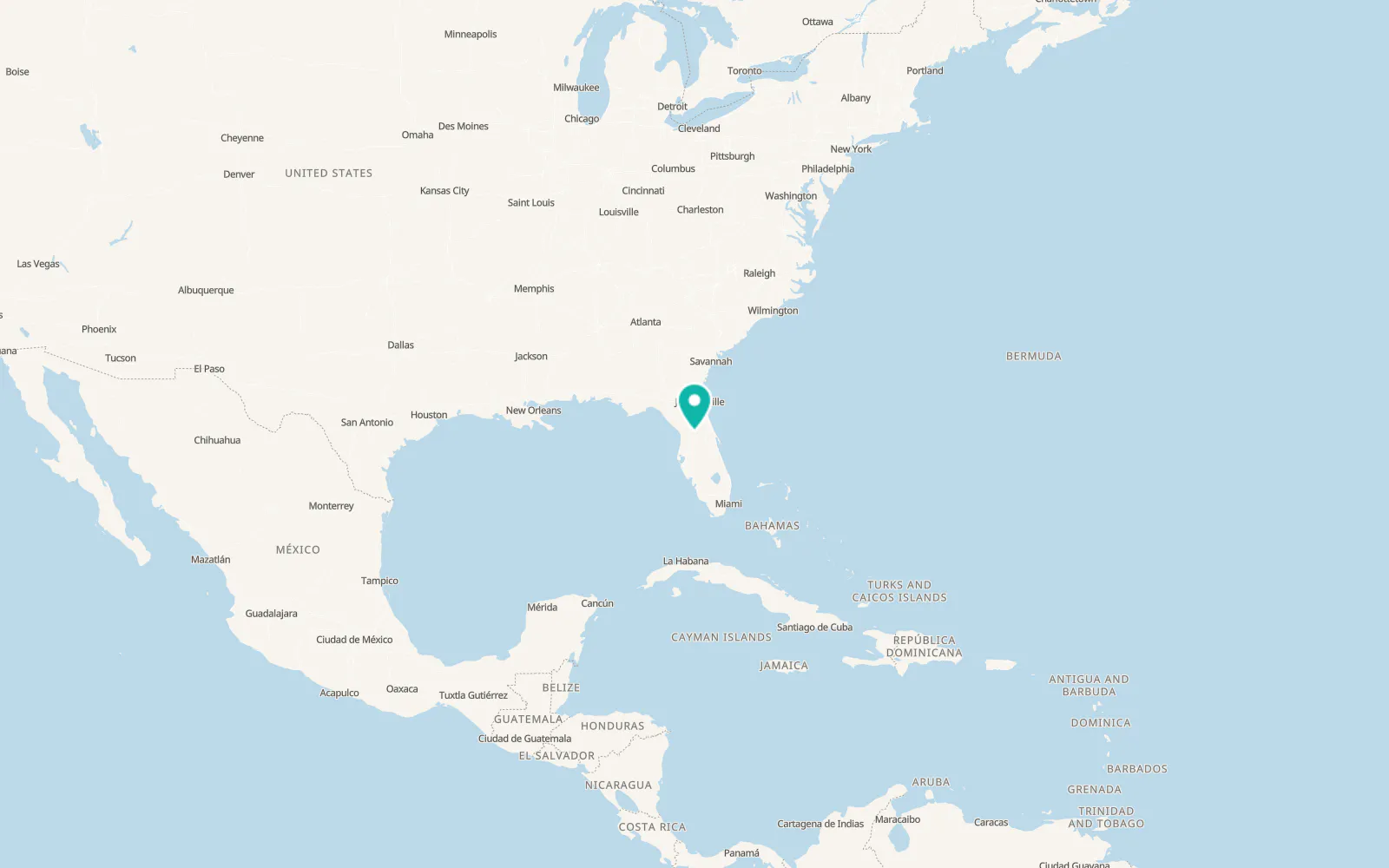 Map of Lady Lake