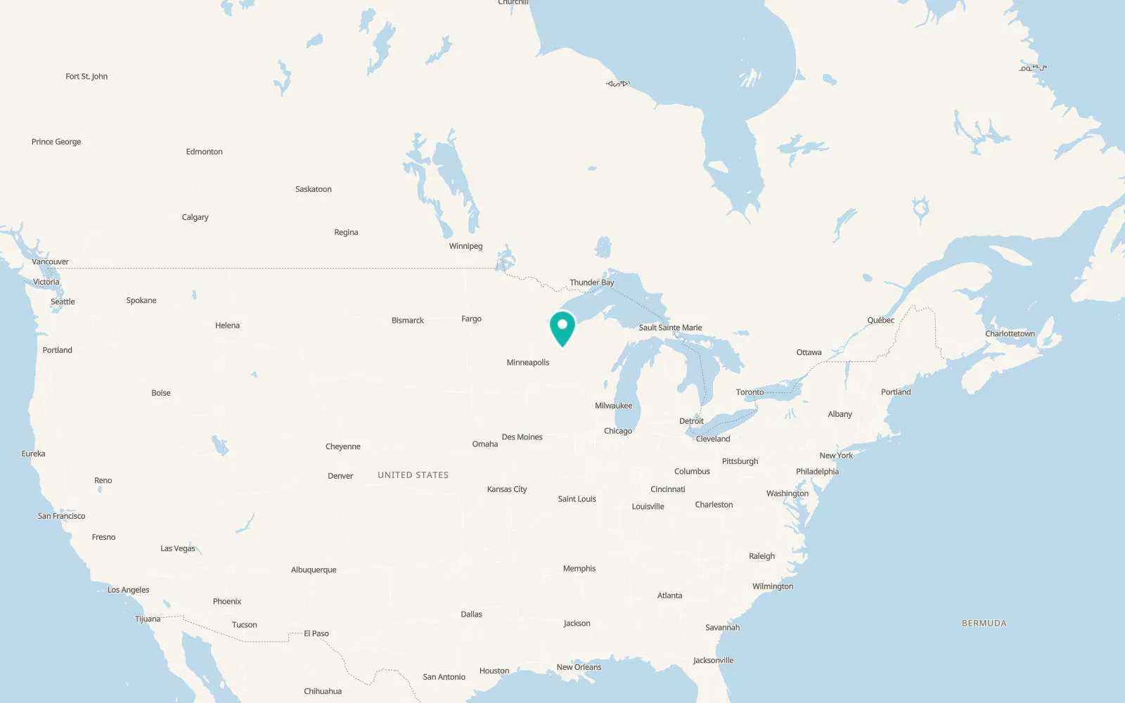 Map of Ladysmith