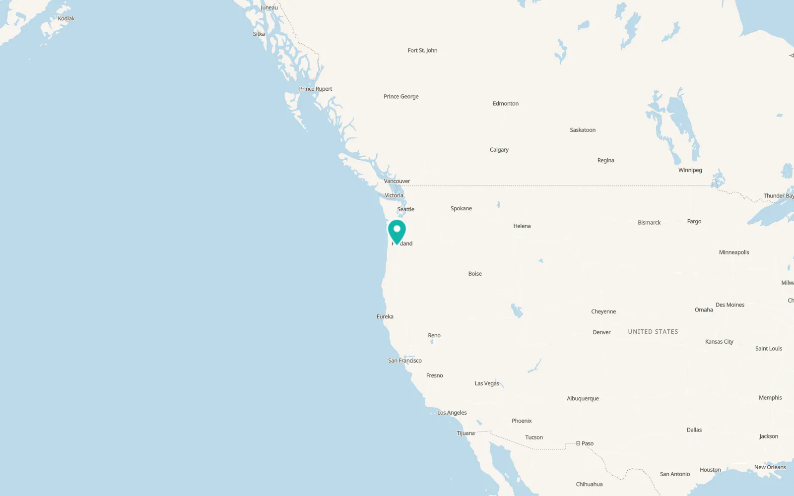 Map of Lafayette