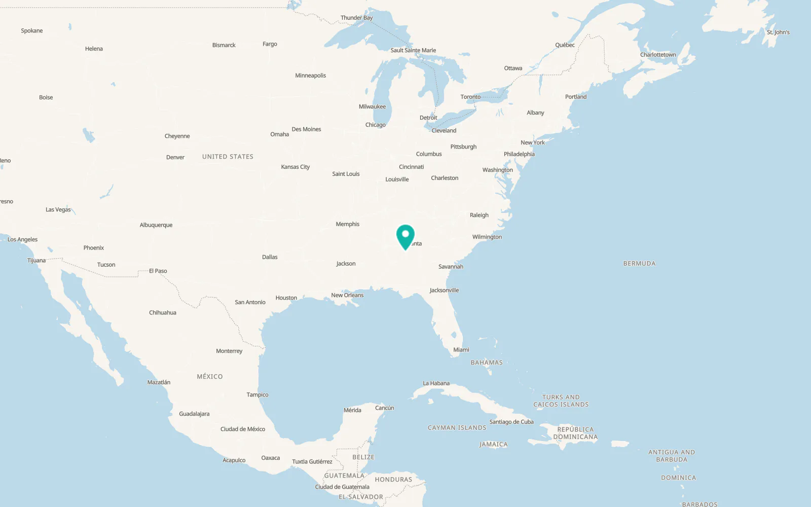 Map of LaGrange