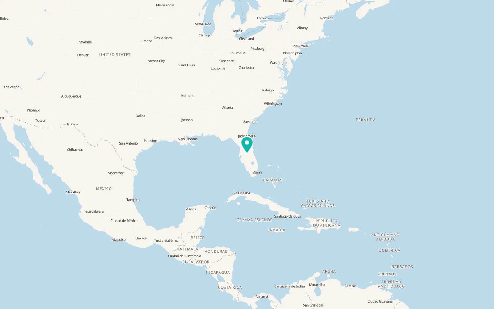 Map of Lake Hamilton