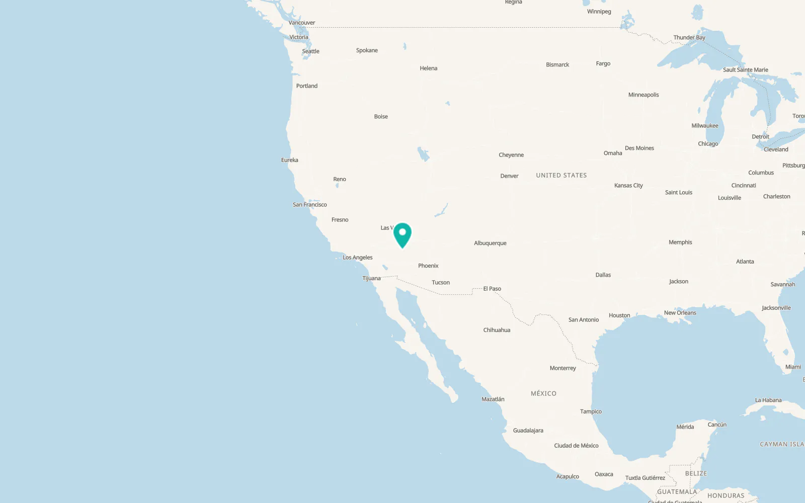 Map of Lake Havasu City
