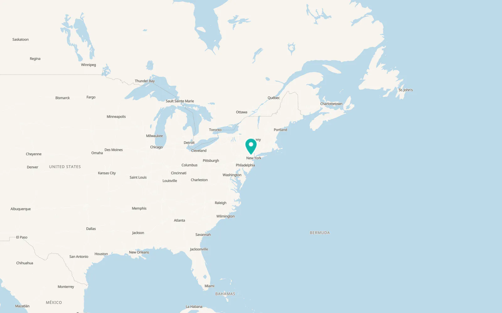 Map of Lake Hiawatha