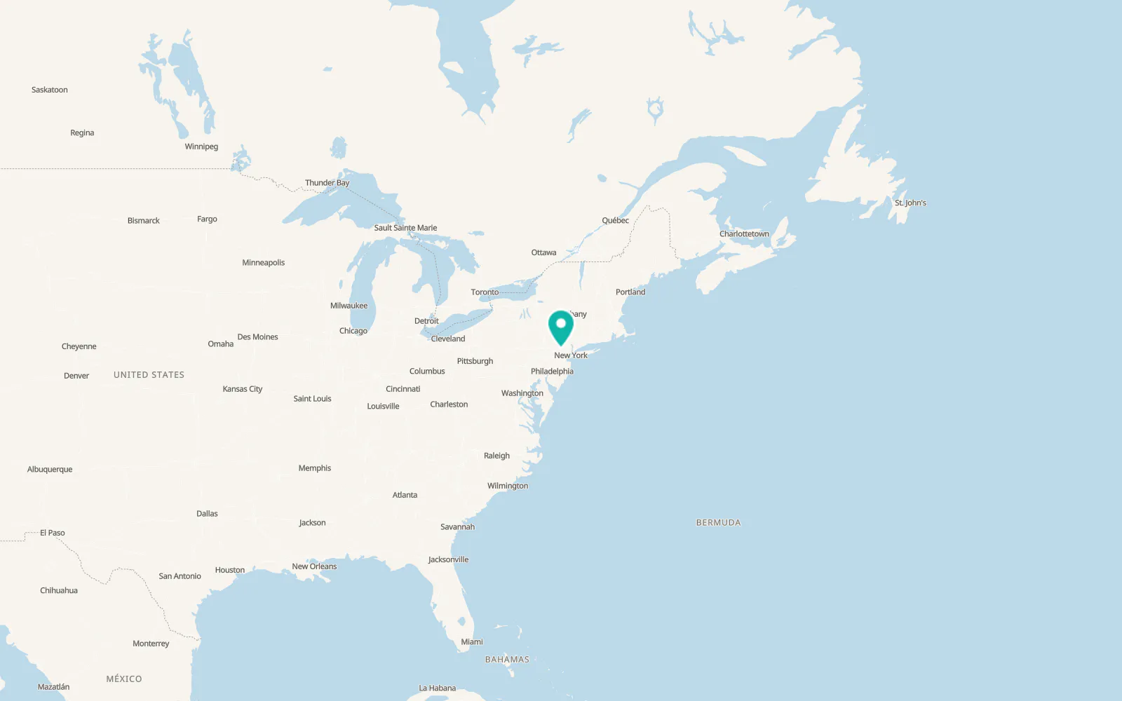 Map of Lake Hopatcong