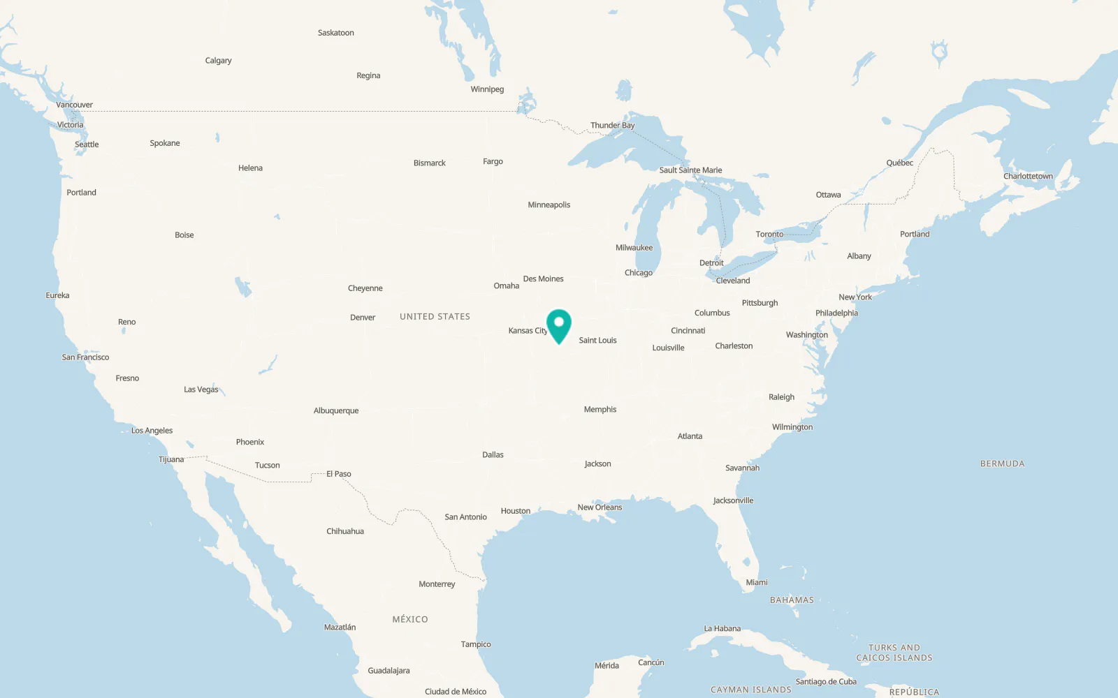 Map of Lake Ozark