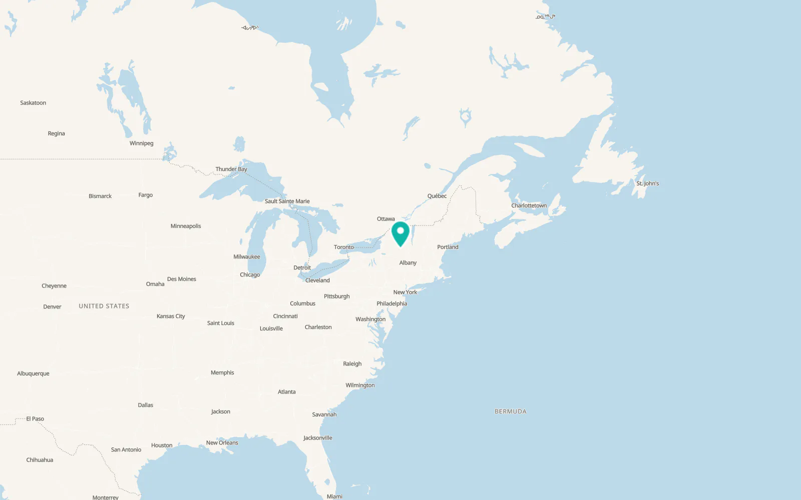 Map of Lake Pleasant