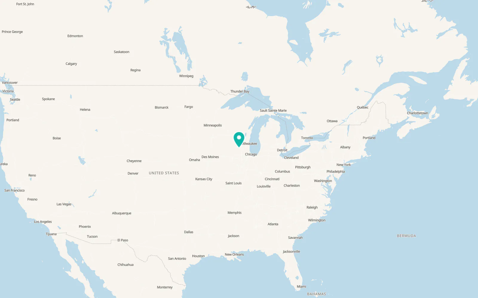 Map of Lake Summerset