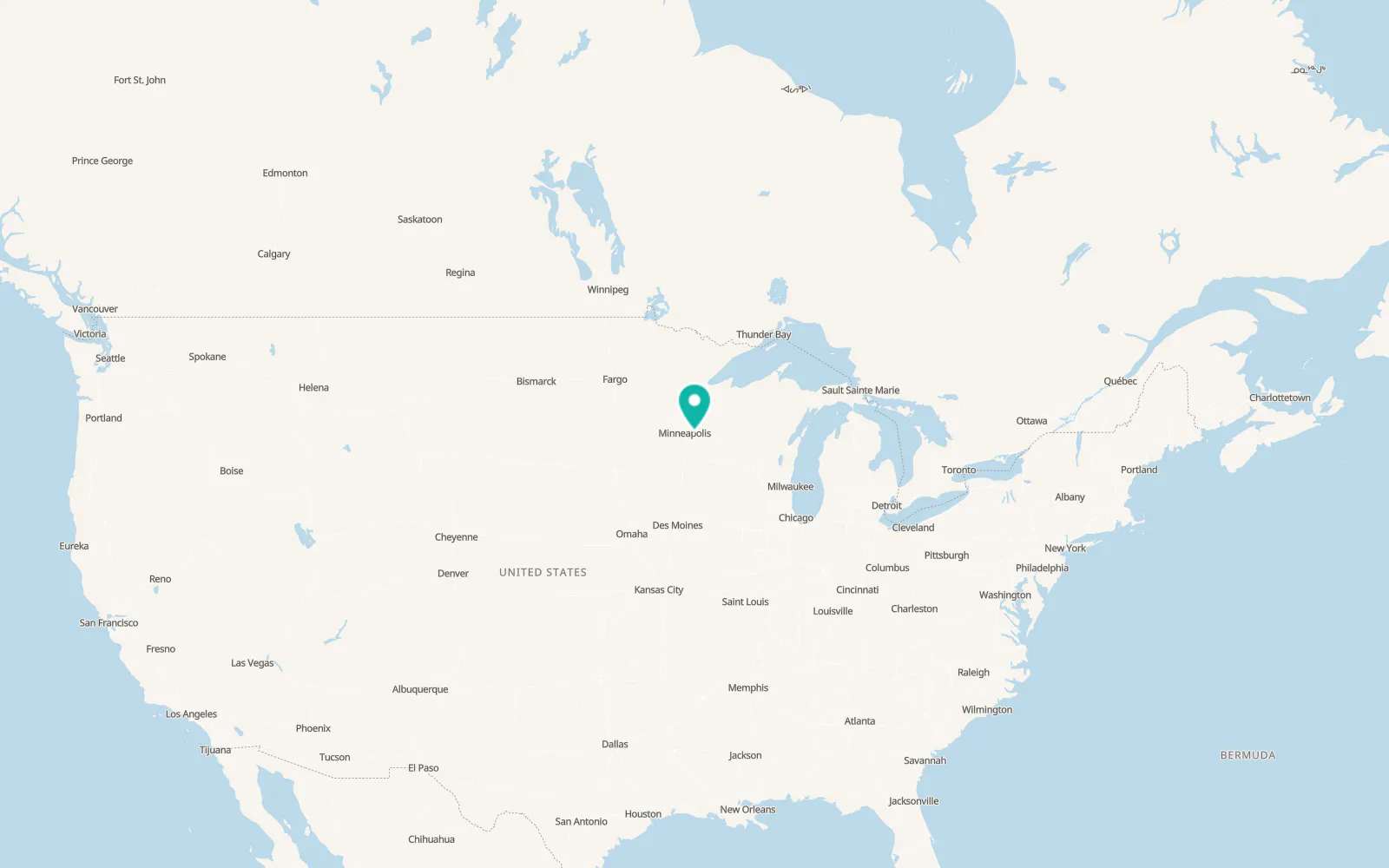 Map of Lakeland