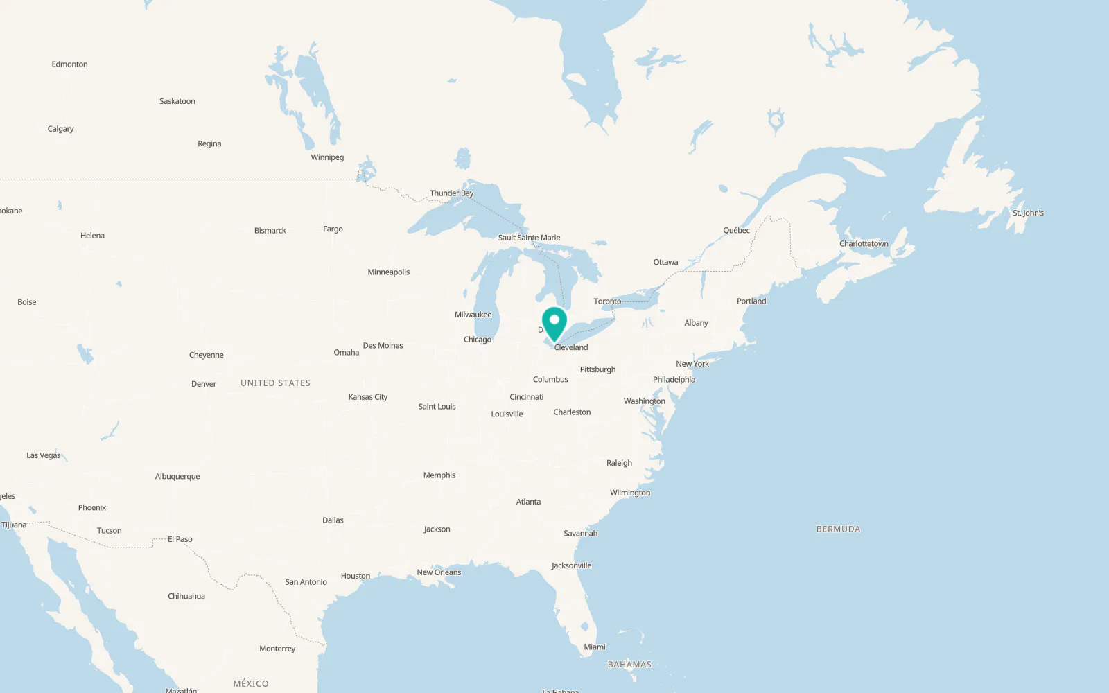 Map of Lakeside