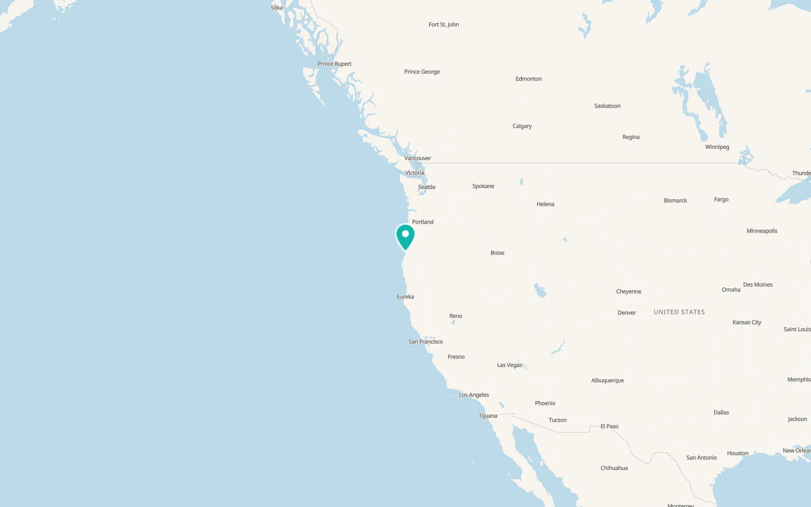 Map of Lakeside