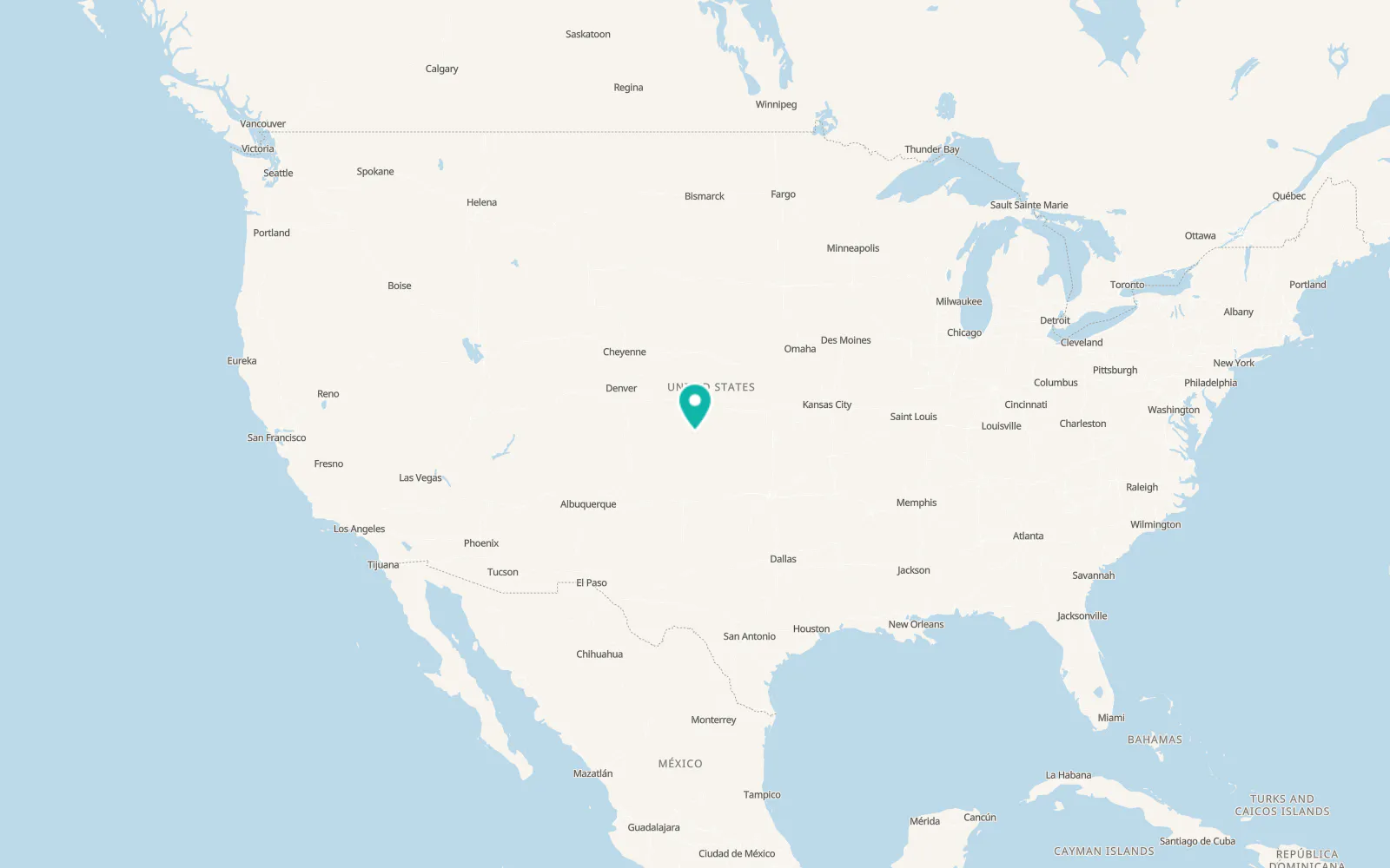Map of Lakin