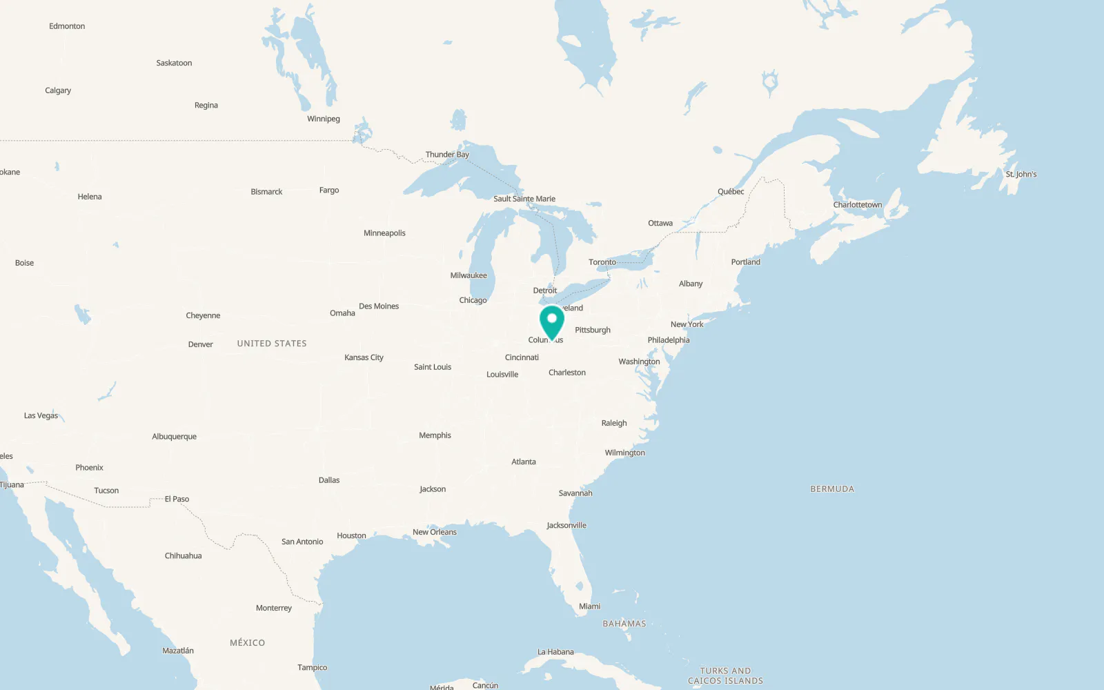 Map of Lancaster