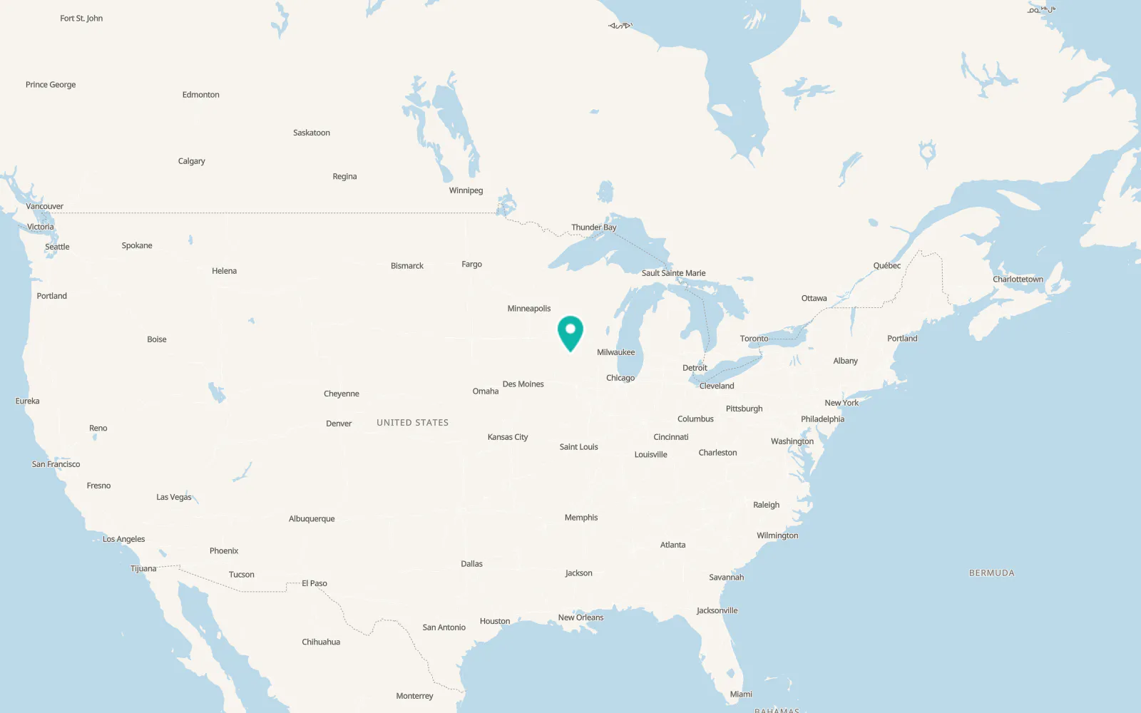 Map of Lancaster