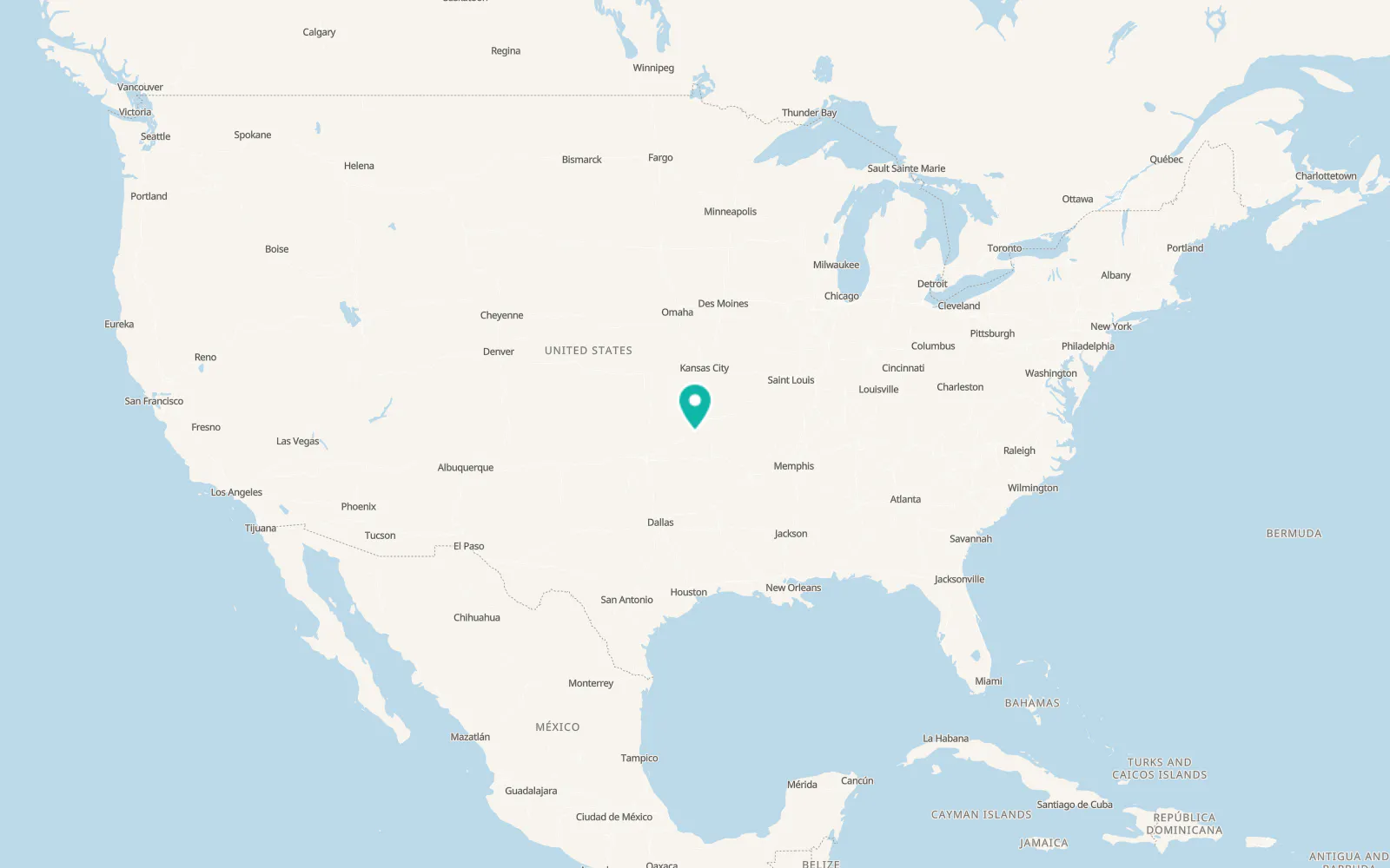 Map of Langley