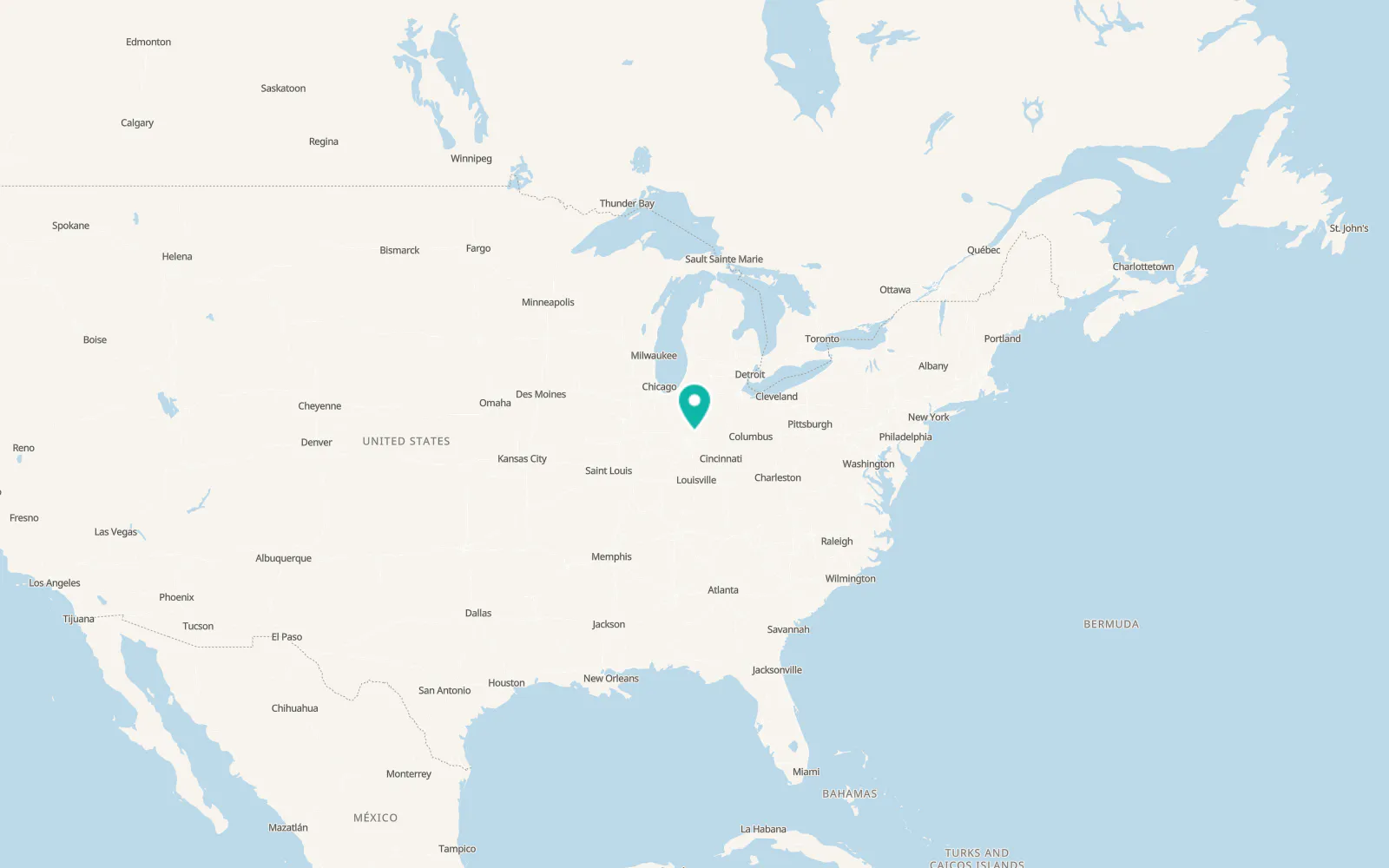 Map of Lapel
