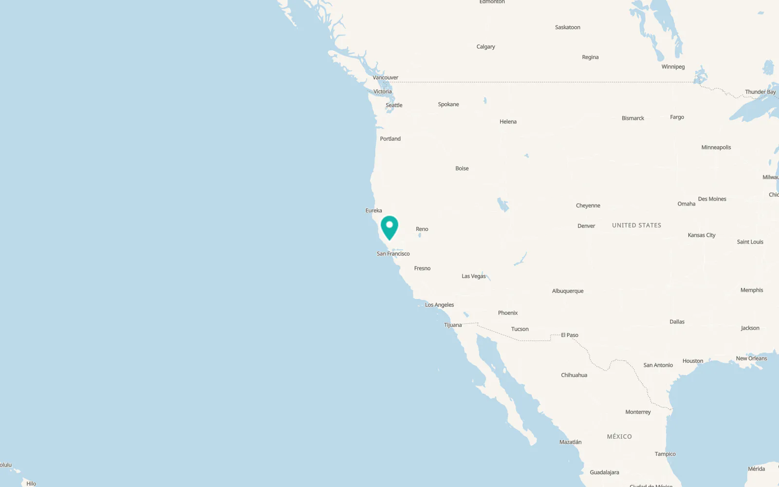 Map of Larkfield-Wikiup