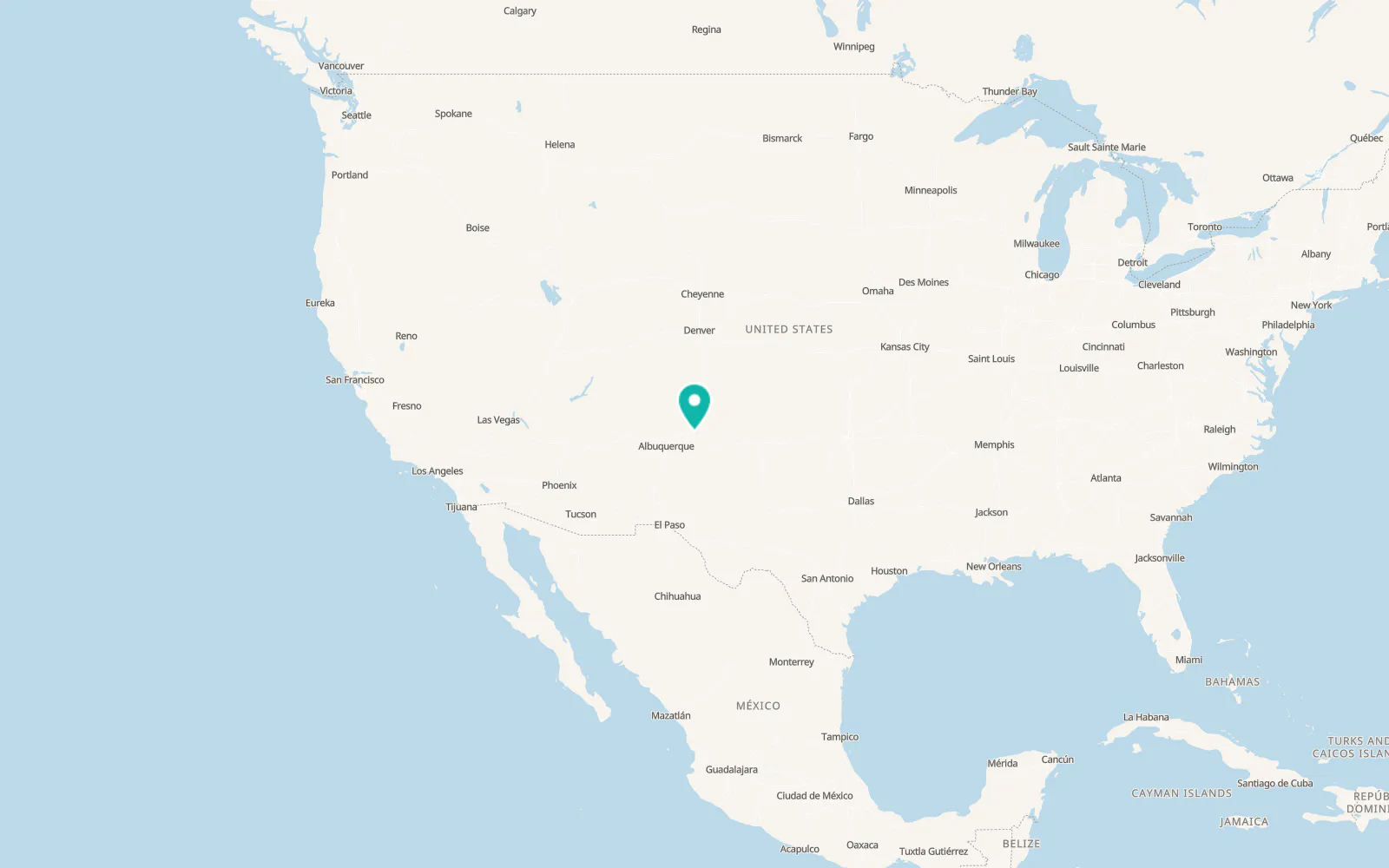 Map of Las Vegas