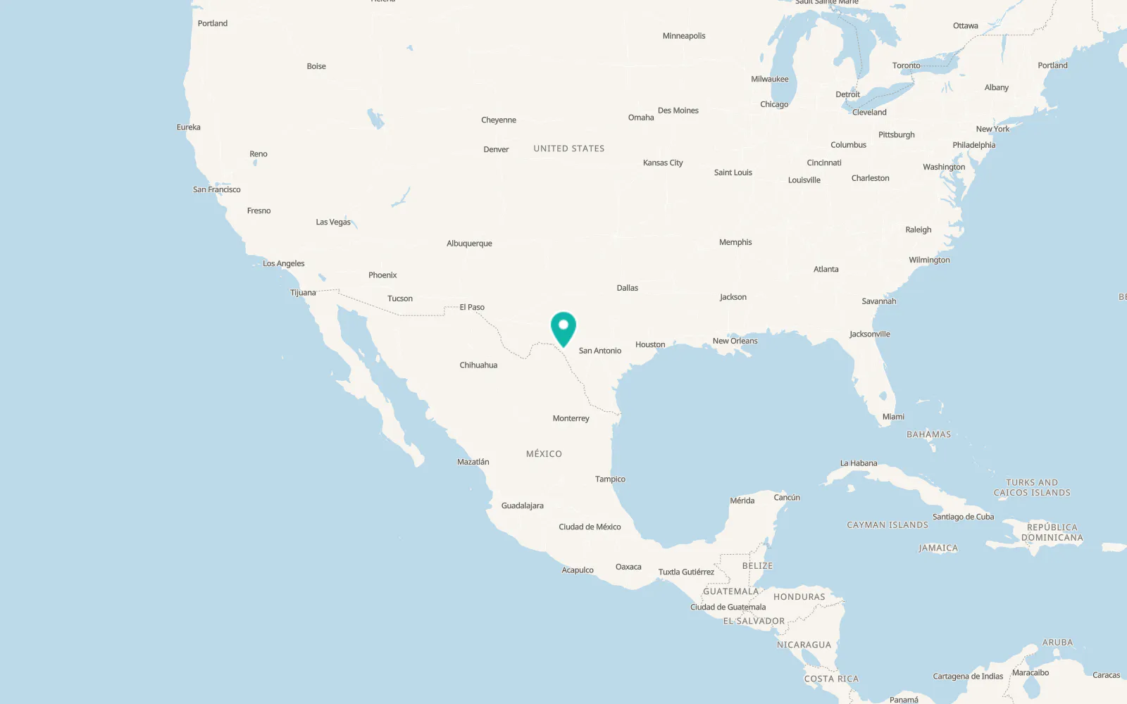 Map of Laughlin Air Force Base