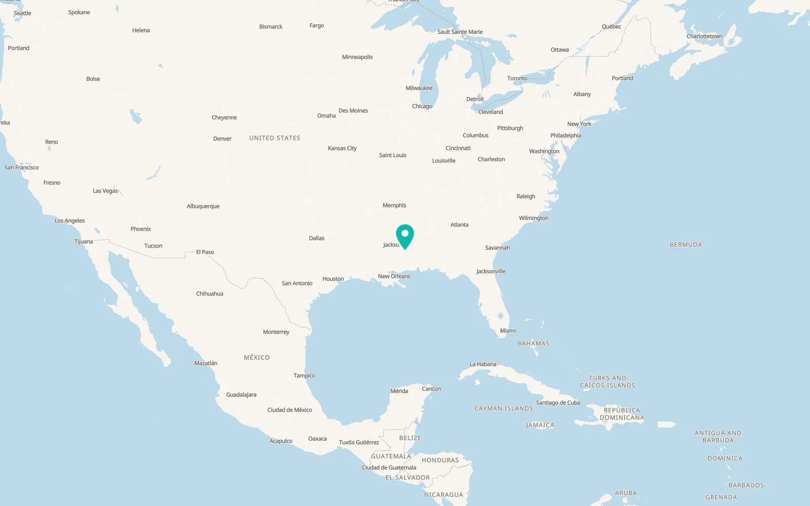 Map of Laurel