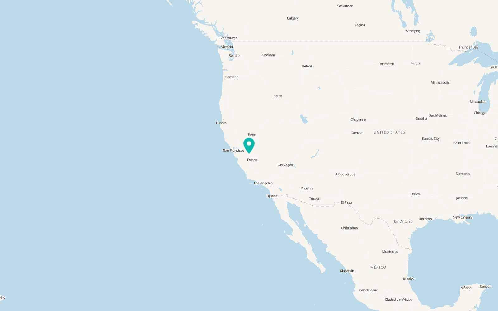 Map of Le Grand