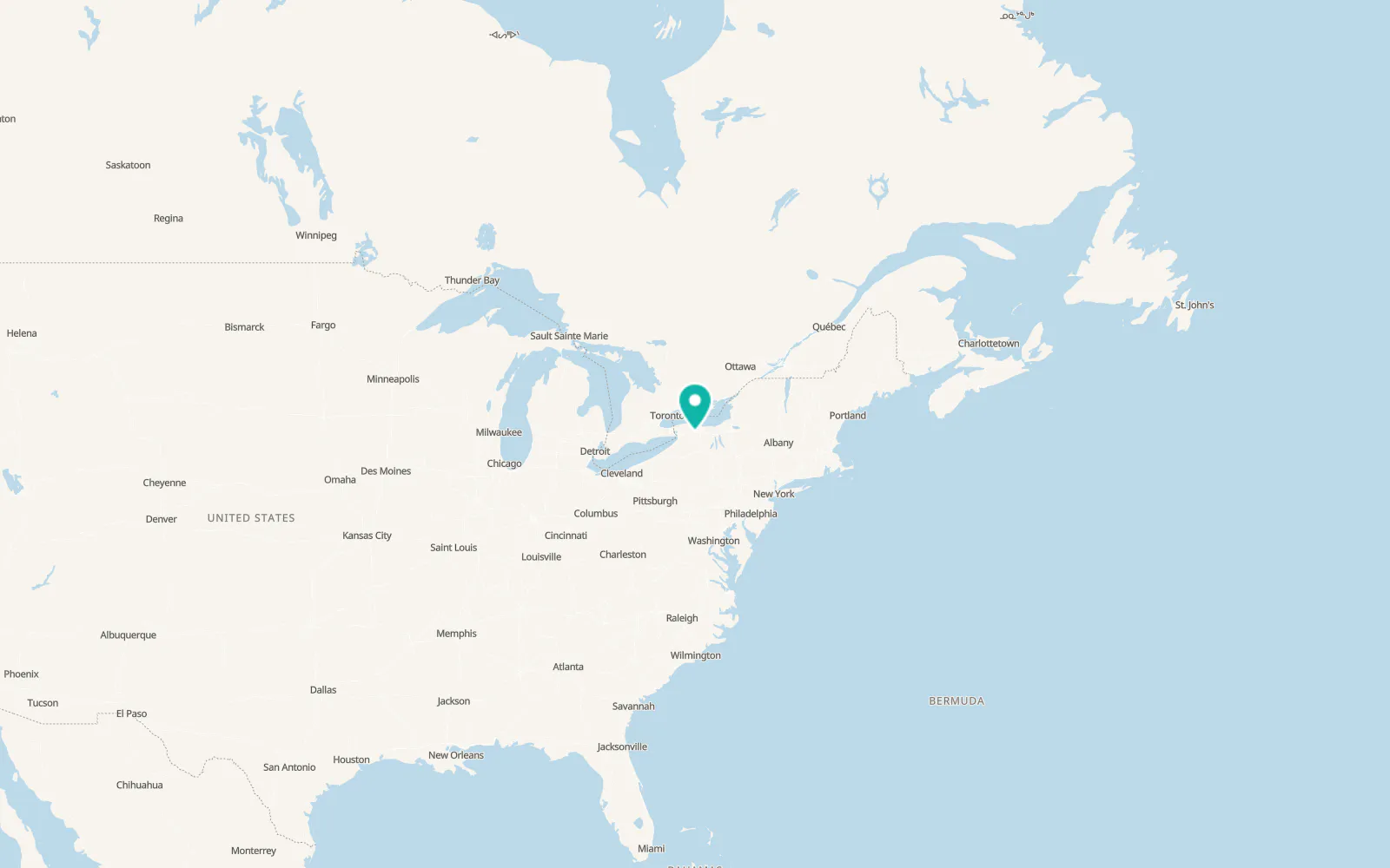 Map of Le Roy