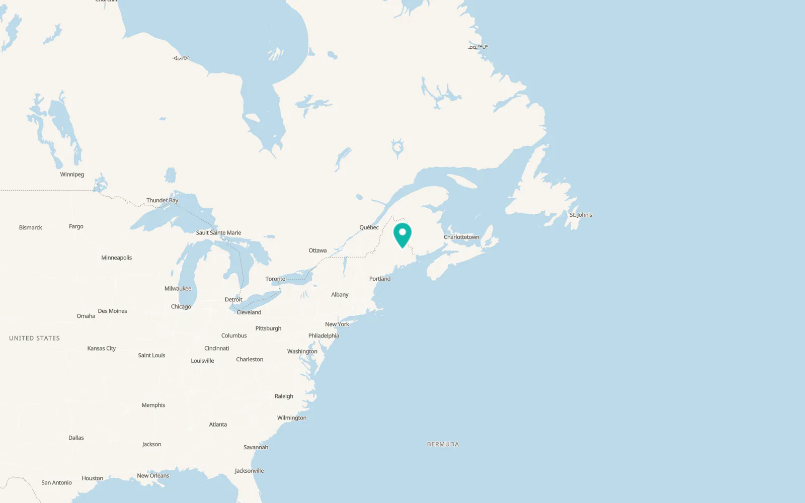 Map of Lee
