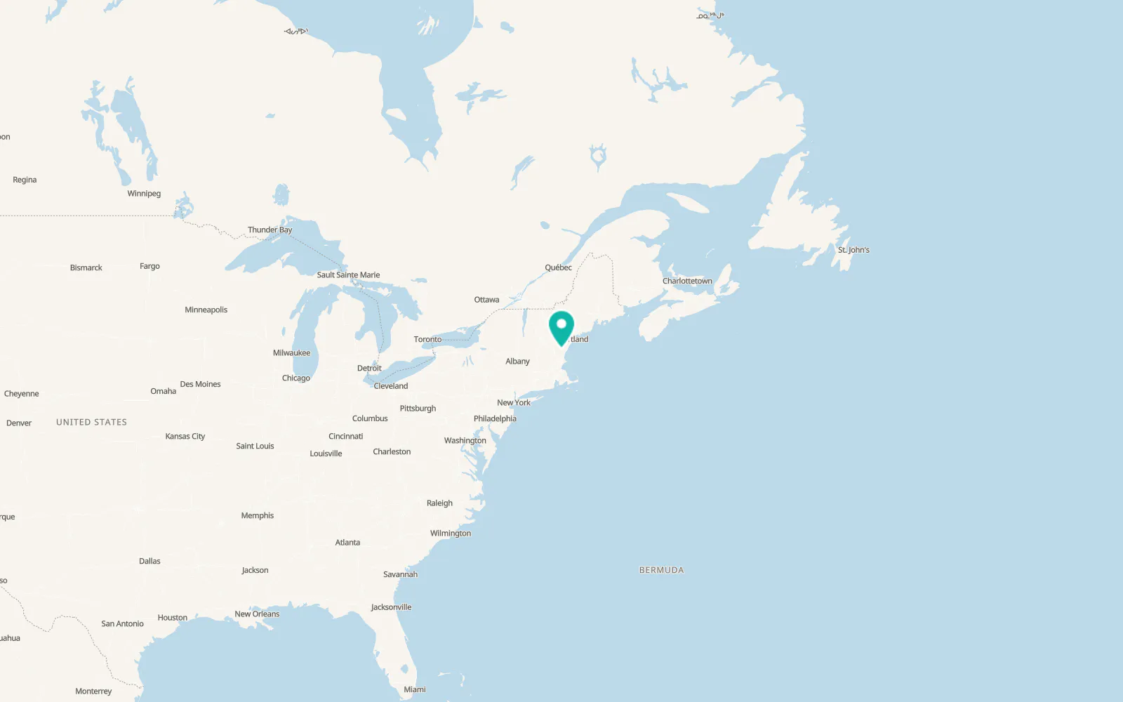 Map of Lee