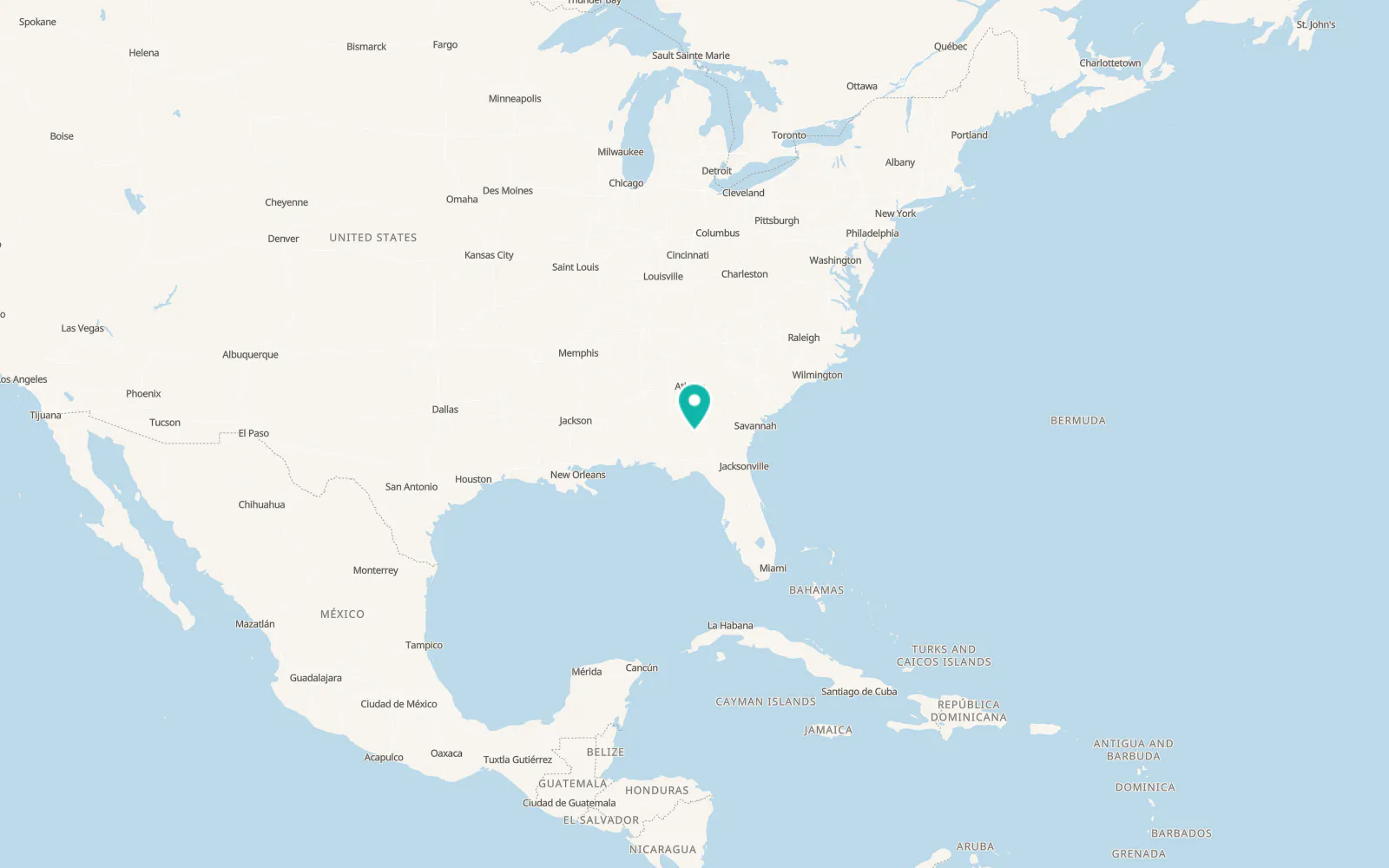Map of Leesburg