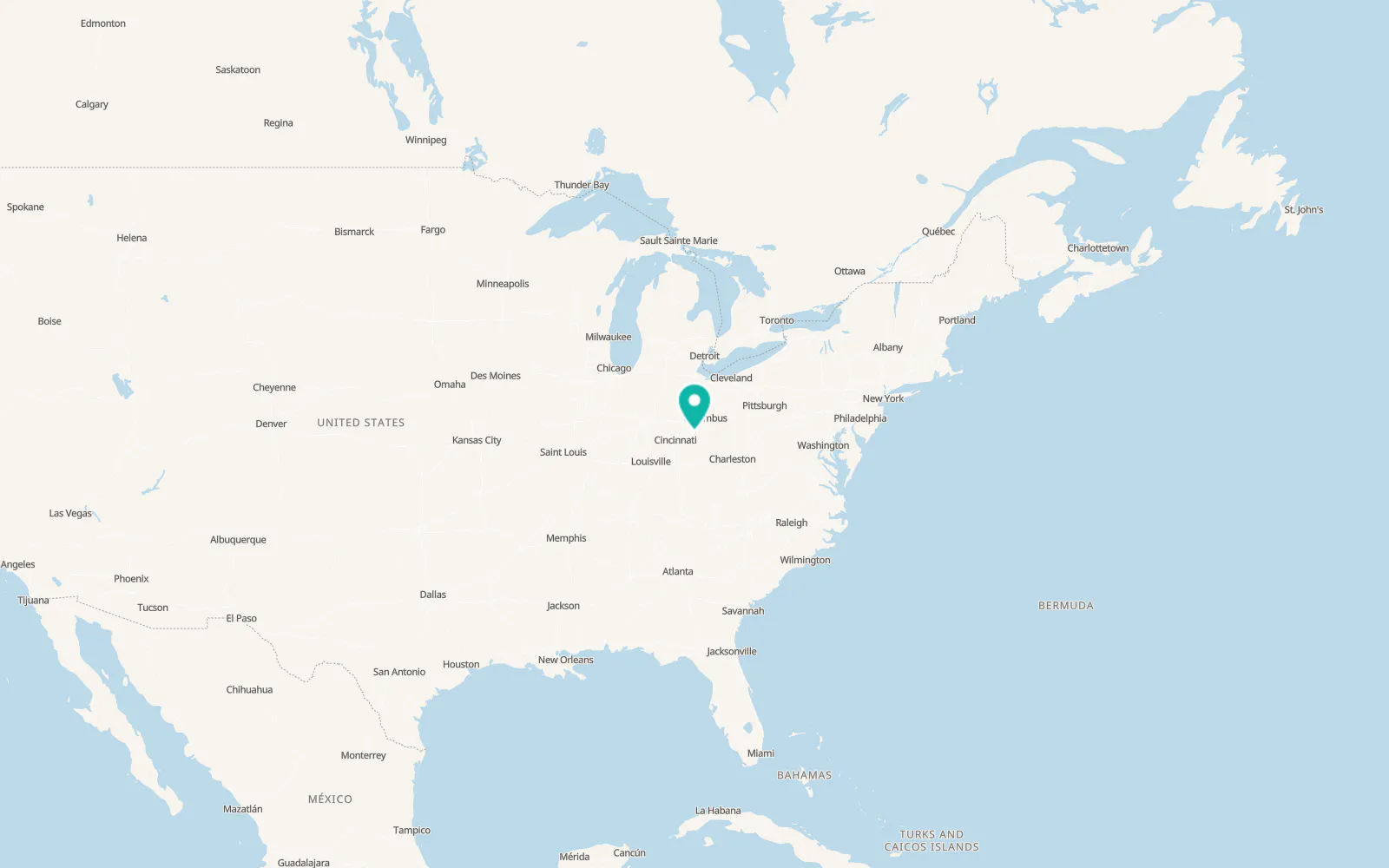 Map of Leesburg