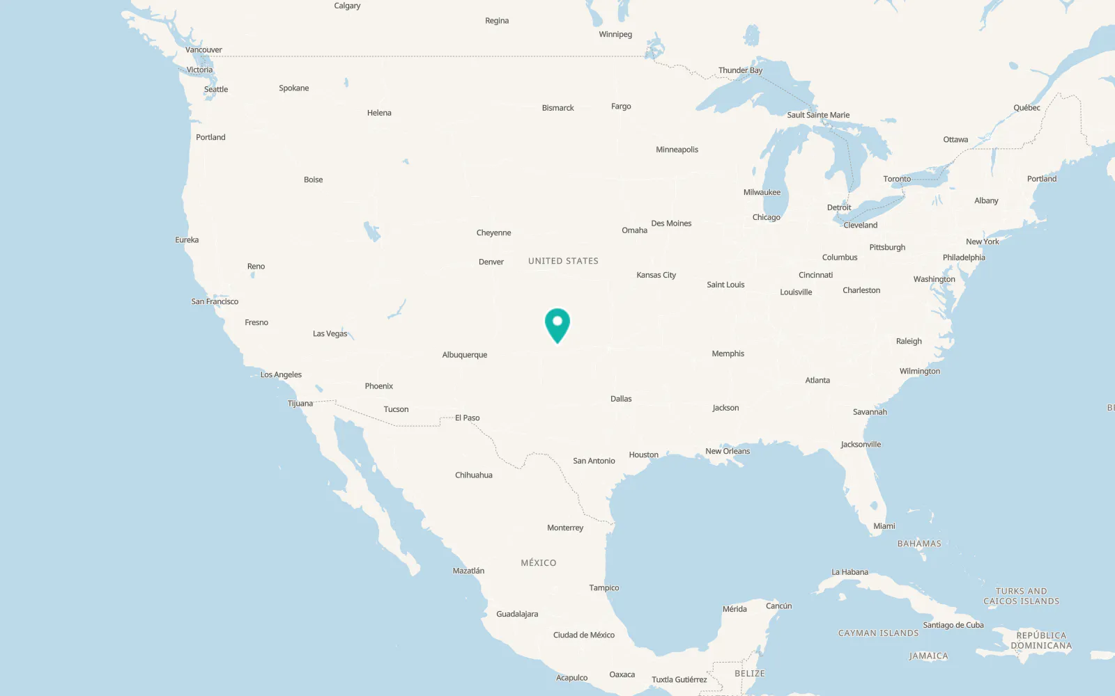 Map of Lefors