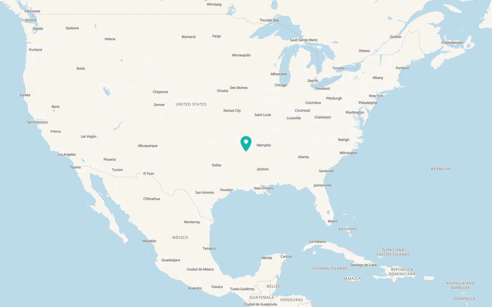 Map of Leola
