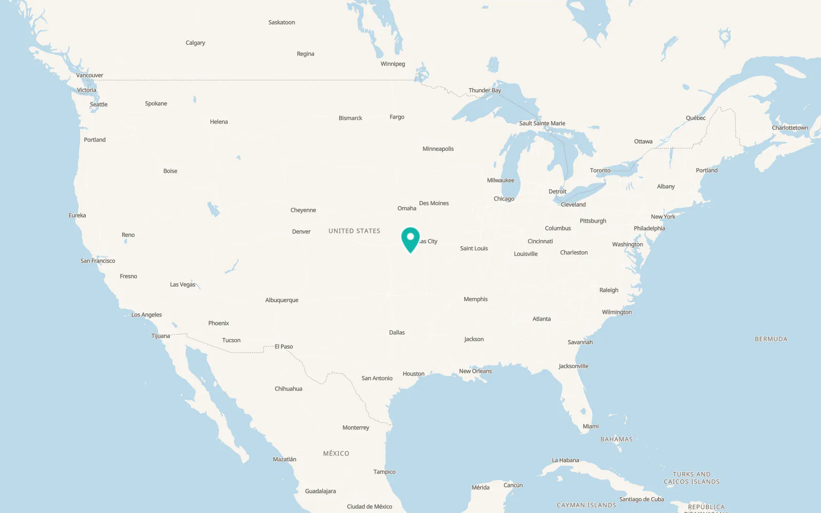Map of LeRoy