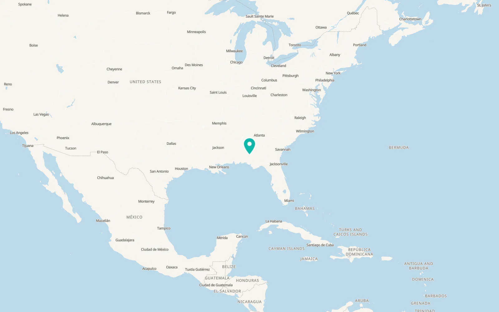 Map of Level Plains