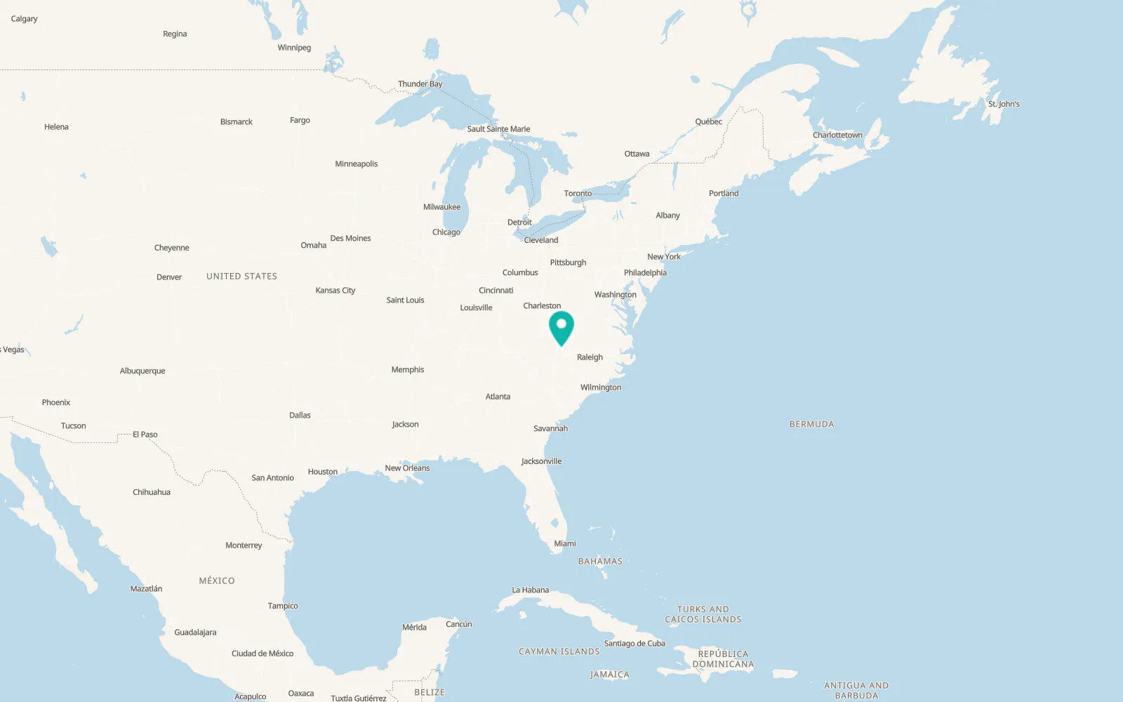 Map of Lewisville