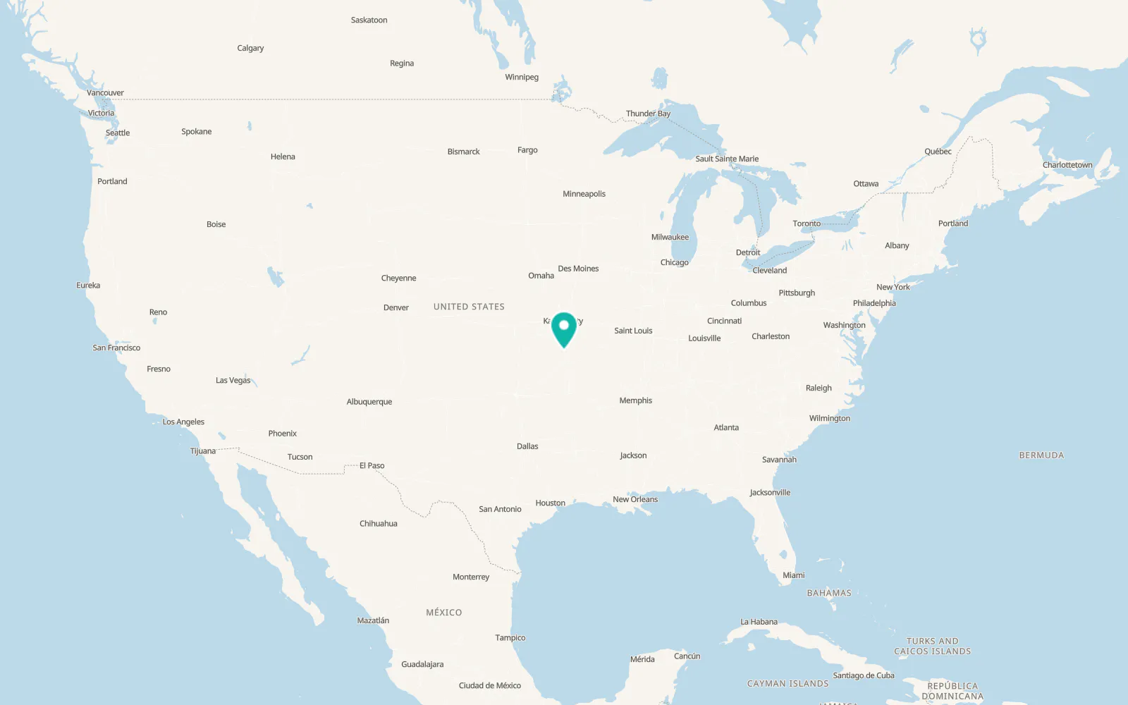 Map of Liberal