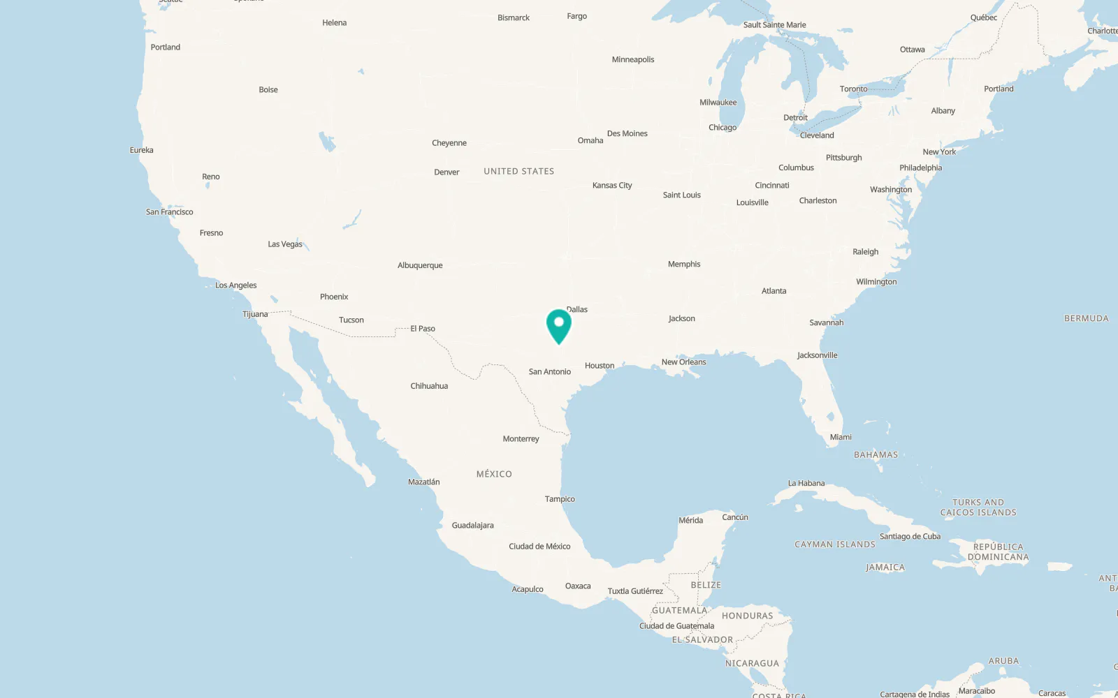 Map of Liberty Hill