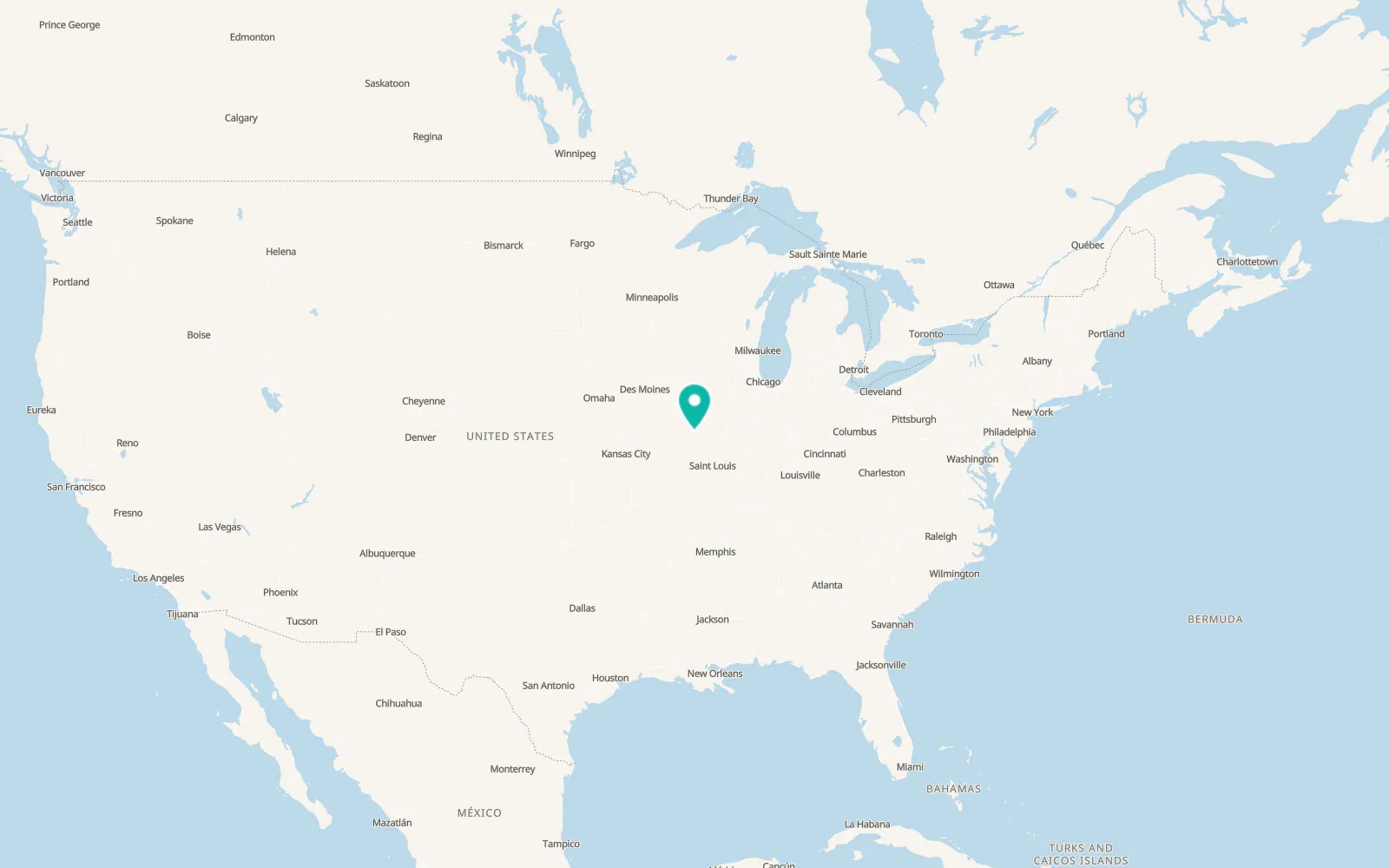 Map of Liberty